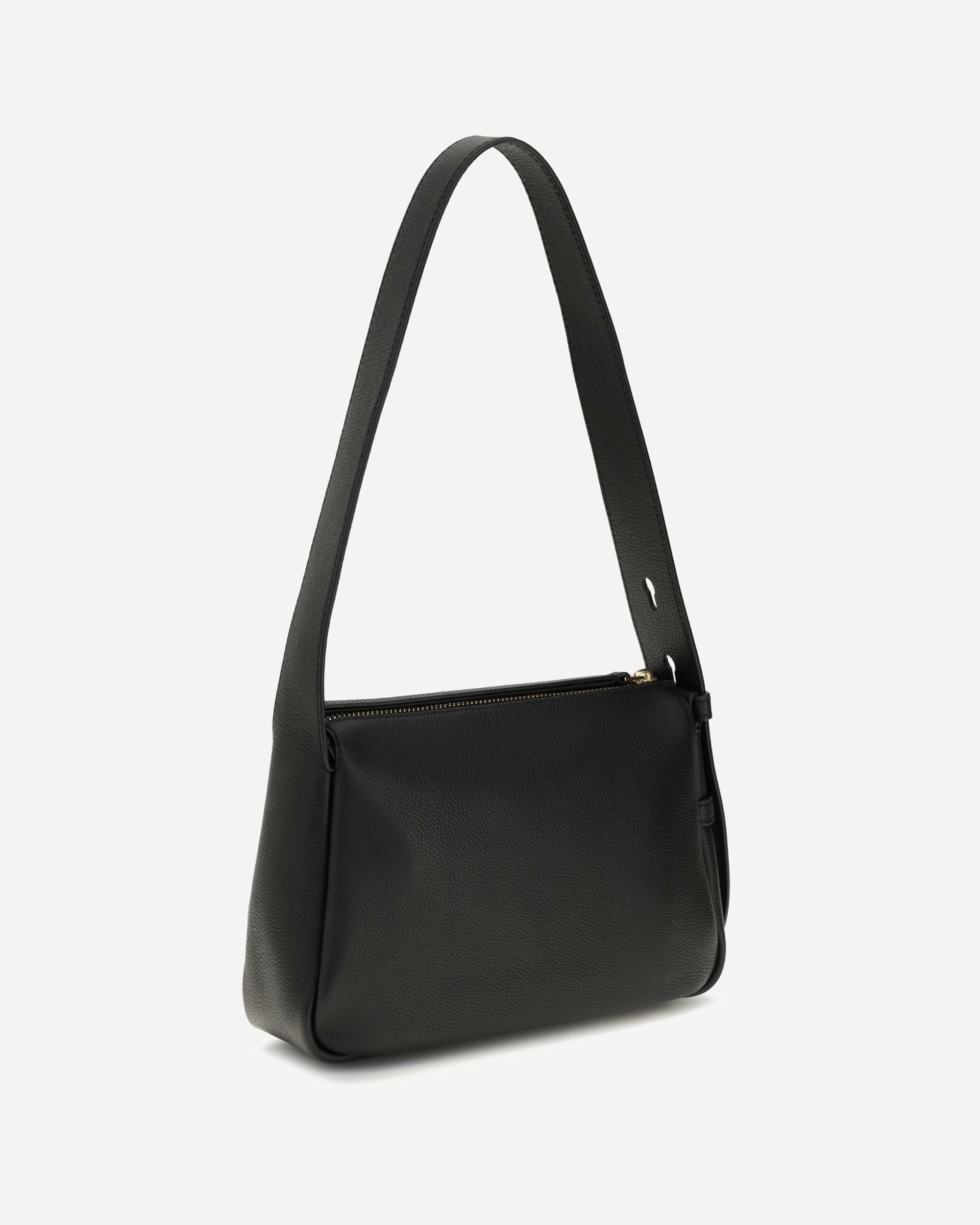 Tory Burch Small Romy Pebbled Leather Shoulder Bag