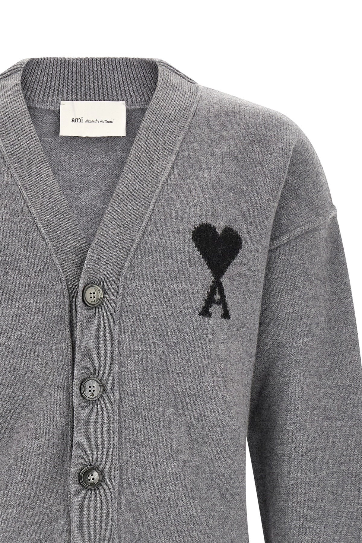 Ami Paris Ami De Coeur Cardigan