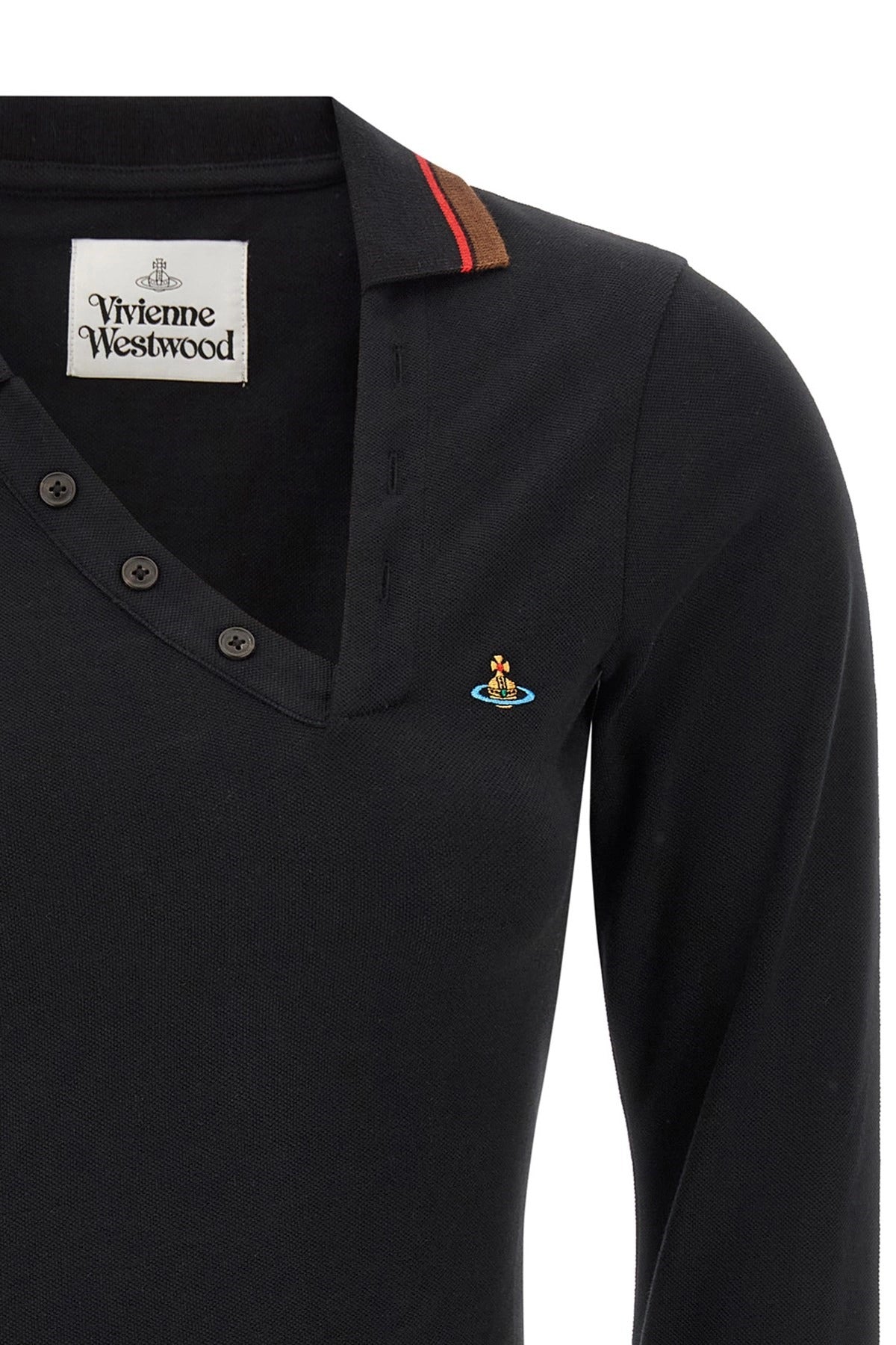 Vivienne Westwood Asymmetrical Polo Shirt