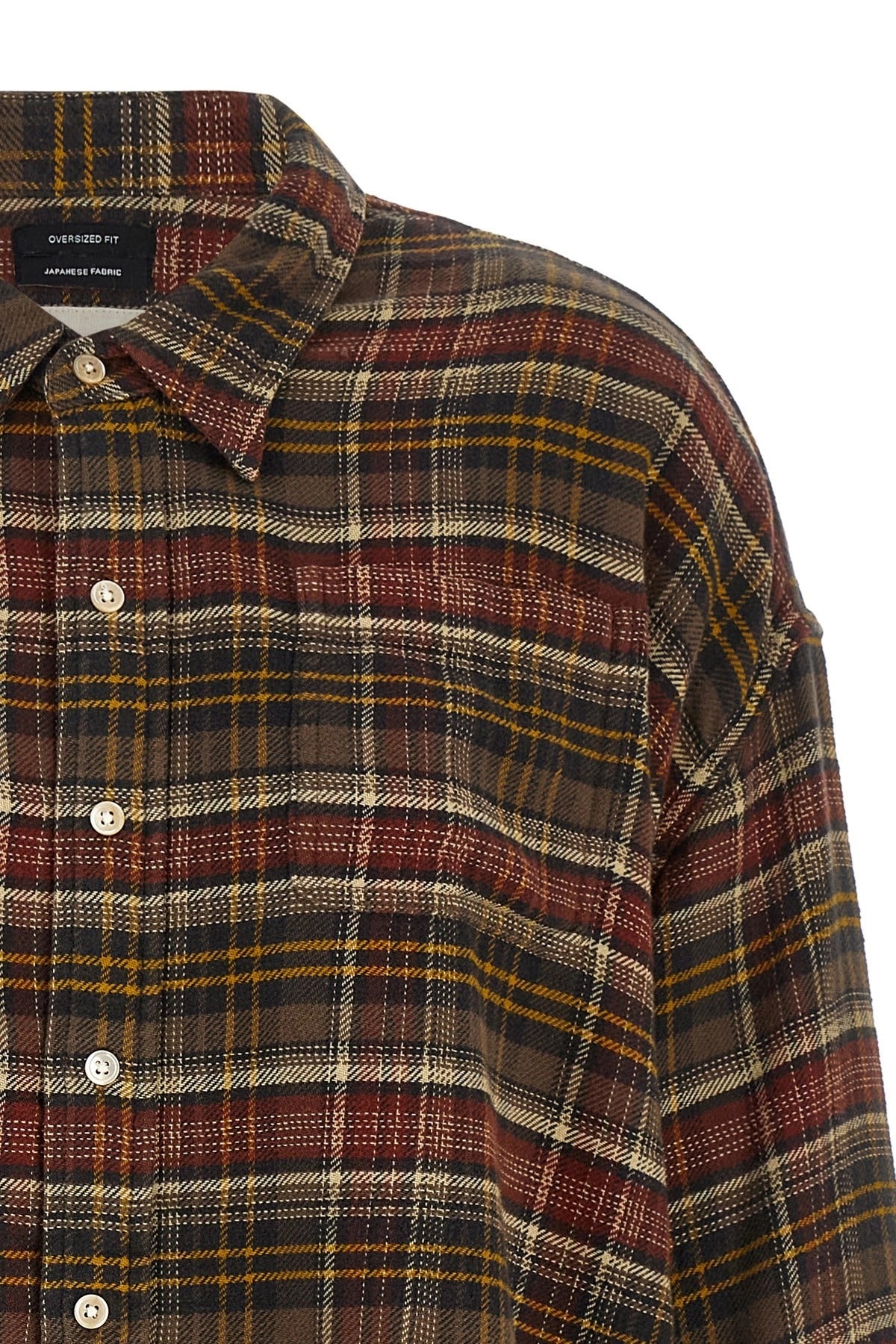 R13 Oversized Checked Shirt