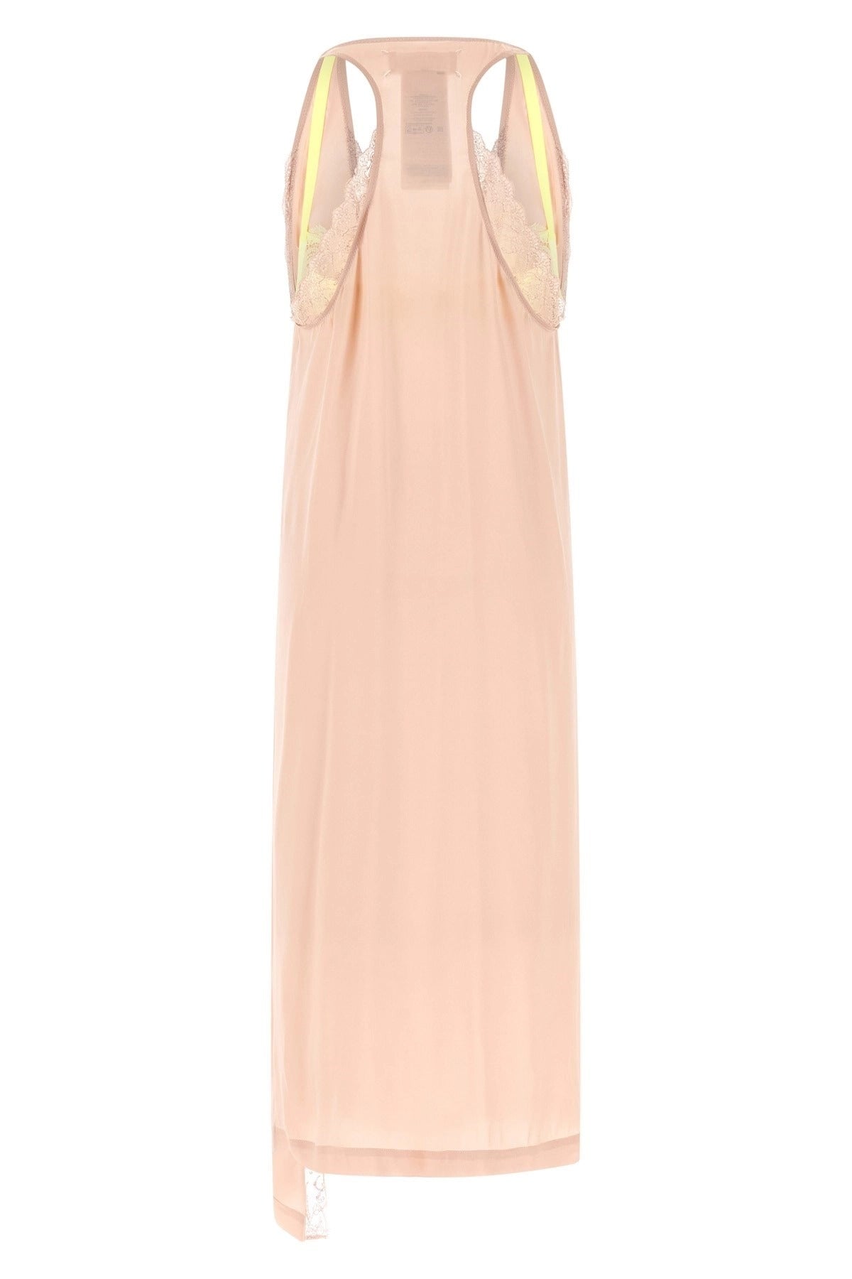 Maison Margiela Silk Lace Slip Midi Dress