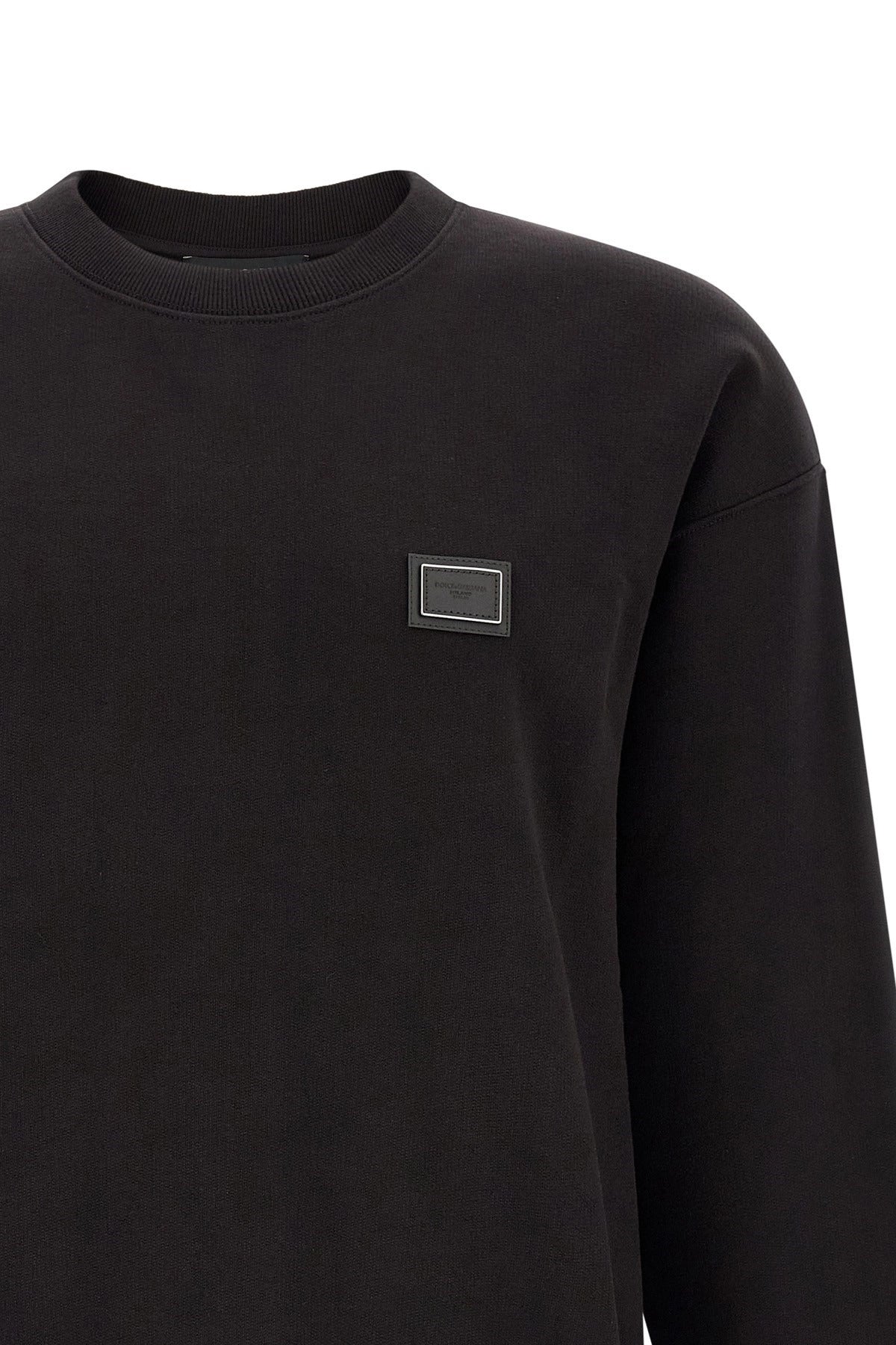 Dolce & Gabbana Logo Plaque Sweatshirt