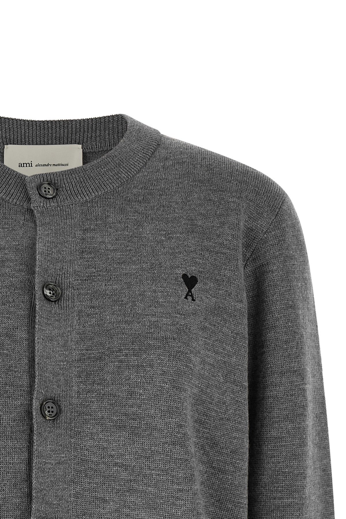 Ami Paris Ami De Coeur Cardigan