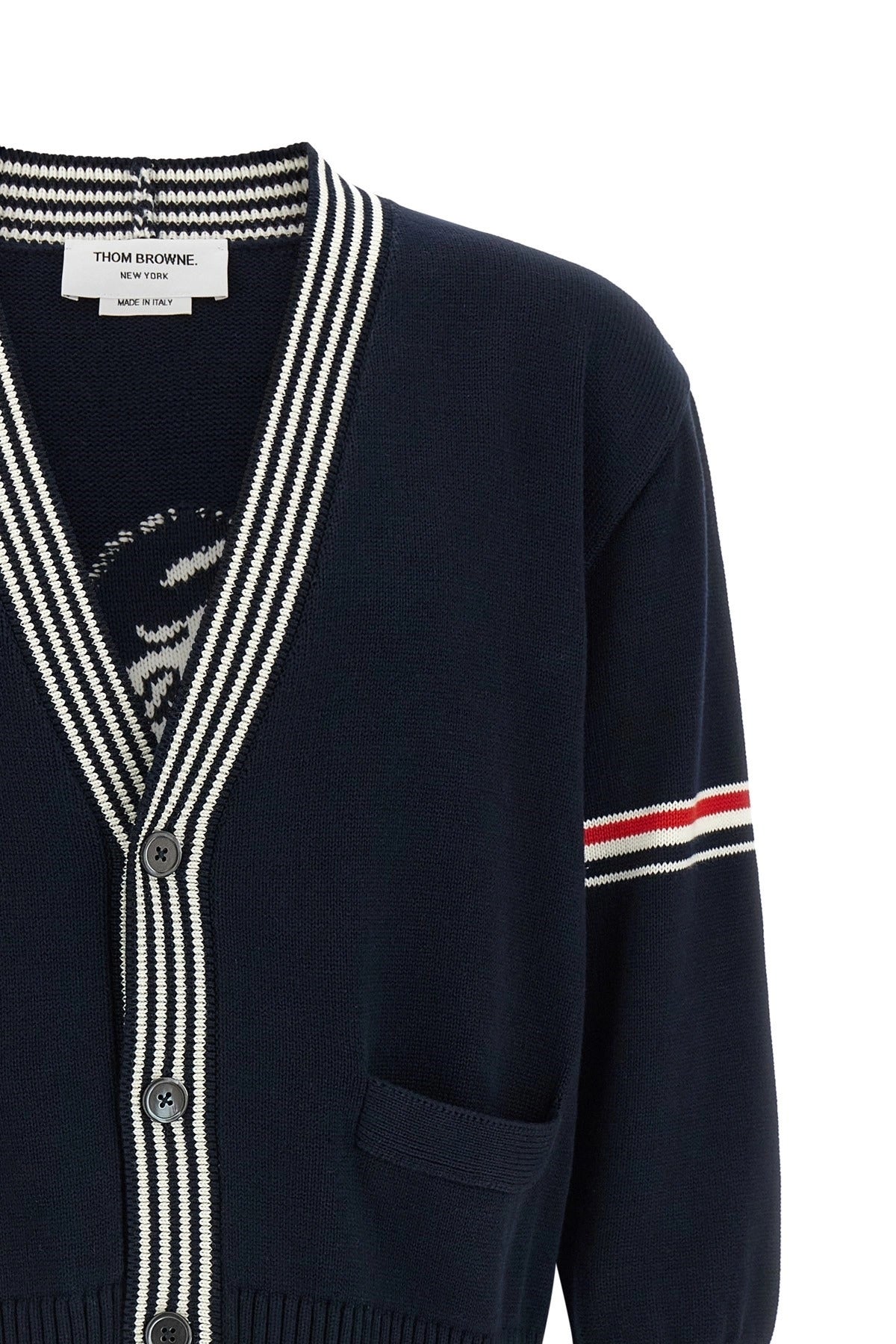 Thom Browne Lobster Inlay Cardigan
