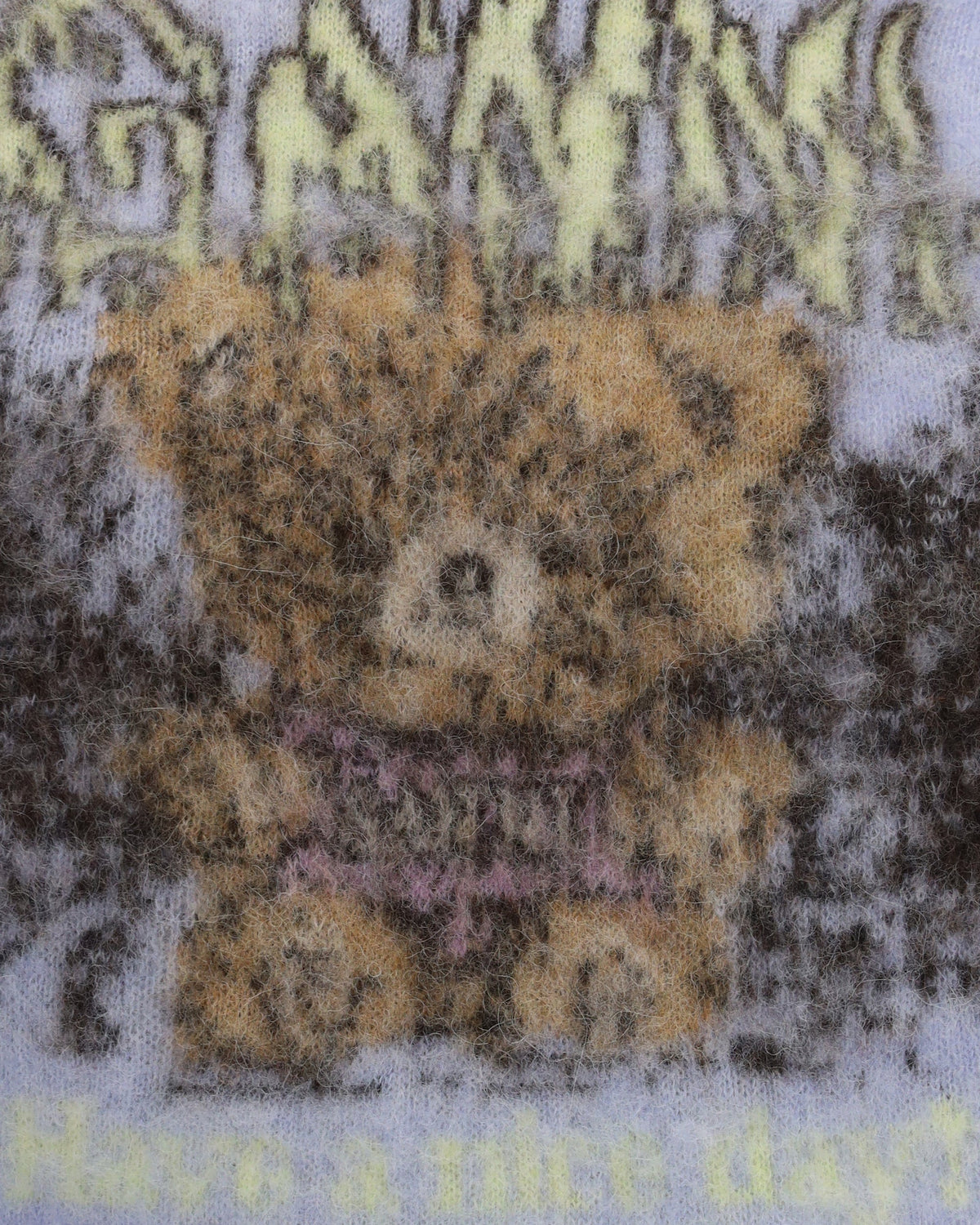 Ganni Teddy Brushed Alpaca Vest