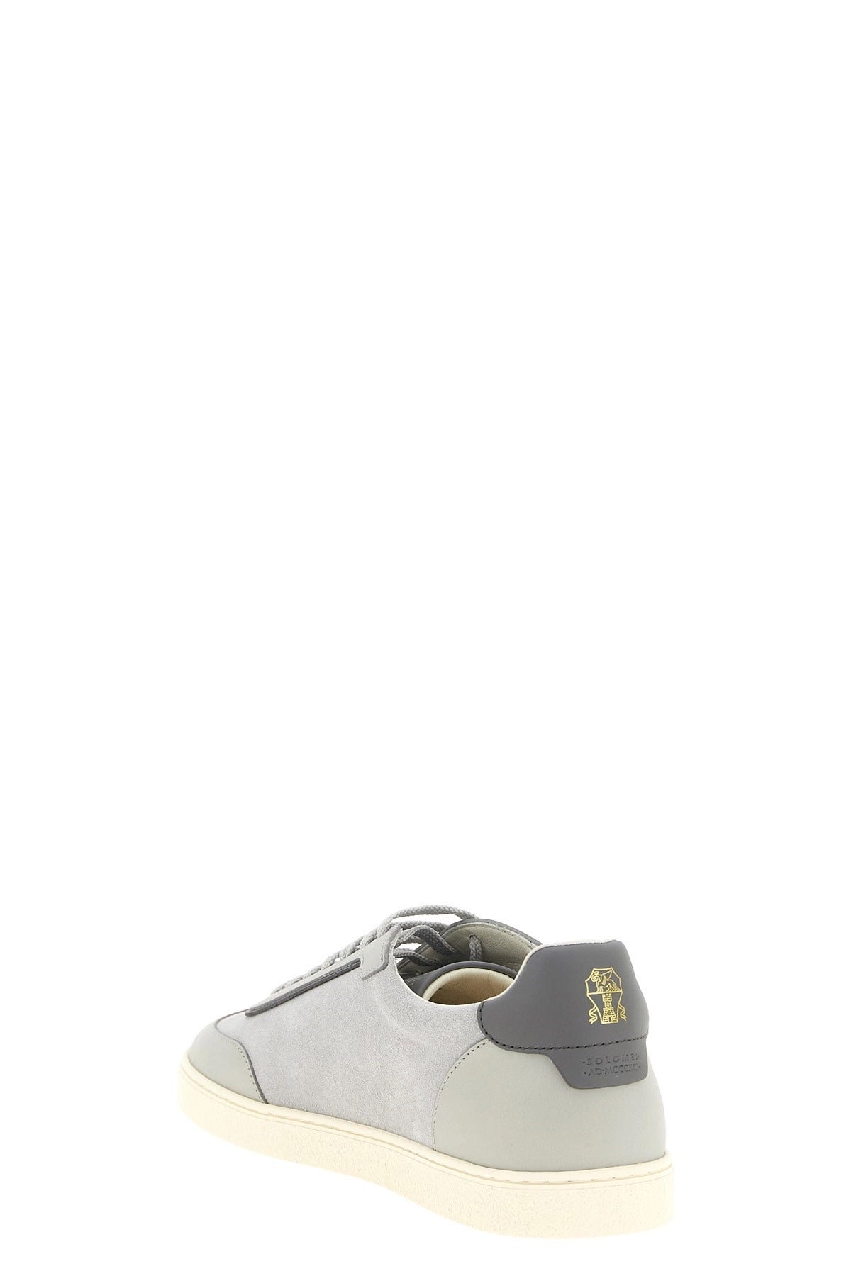 Brunello Cucinelli Leather Suede Sneakers