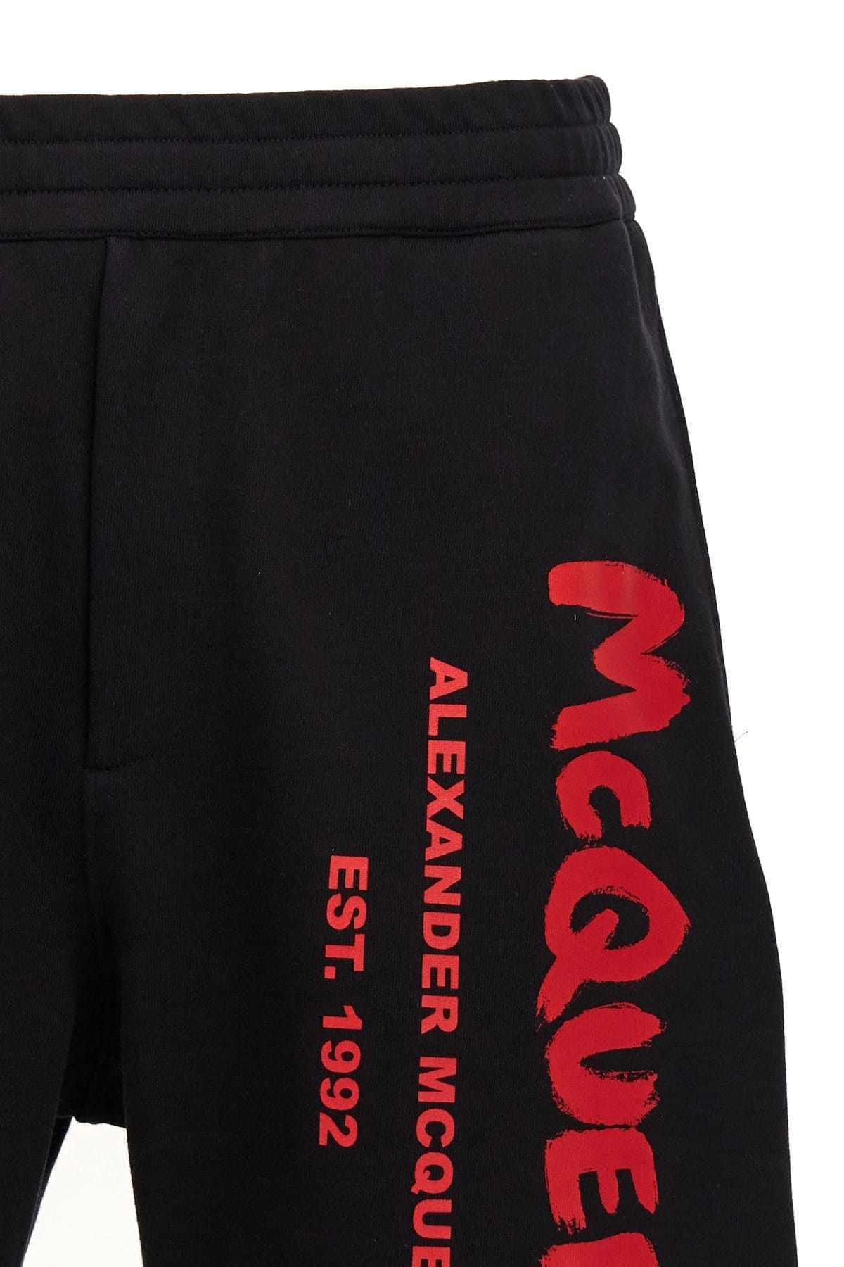 Alexander McQueen 그래피티 버뮤다 쇼츠