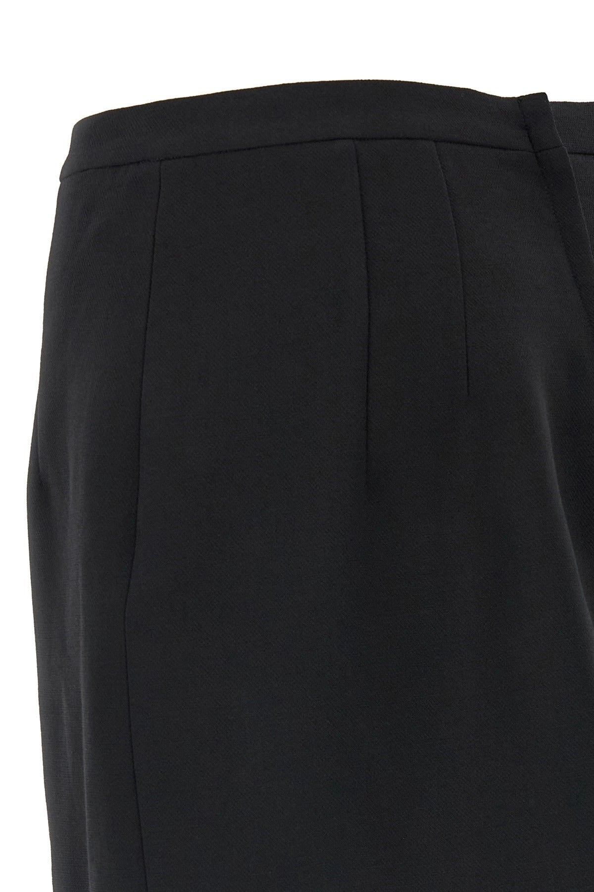 Dolce & Gabbana Double Crêpe Wool Mini Skirt
