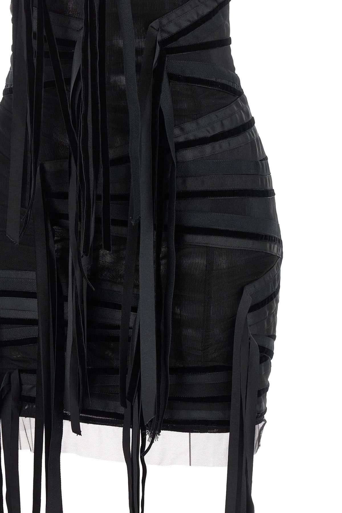 The Attico Ribbon Mini Dress