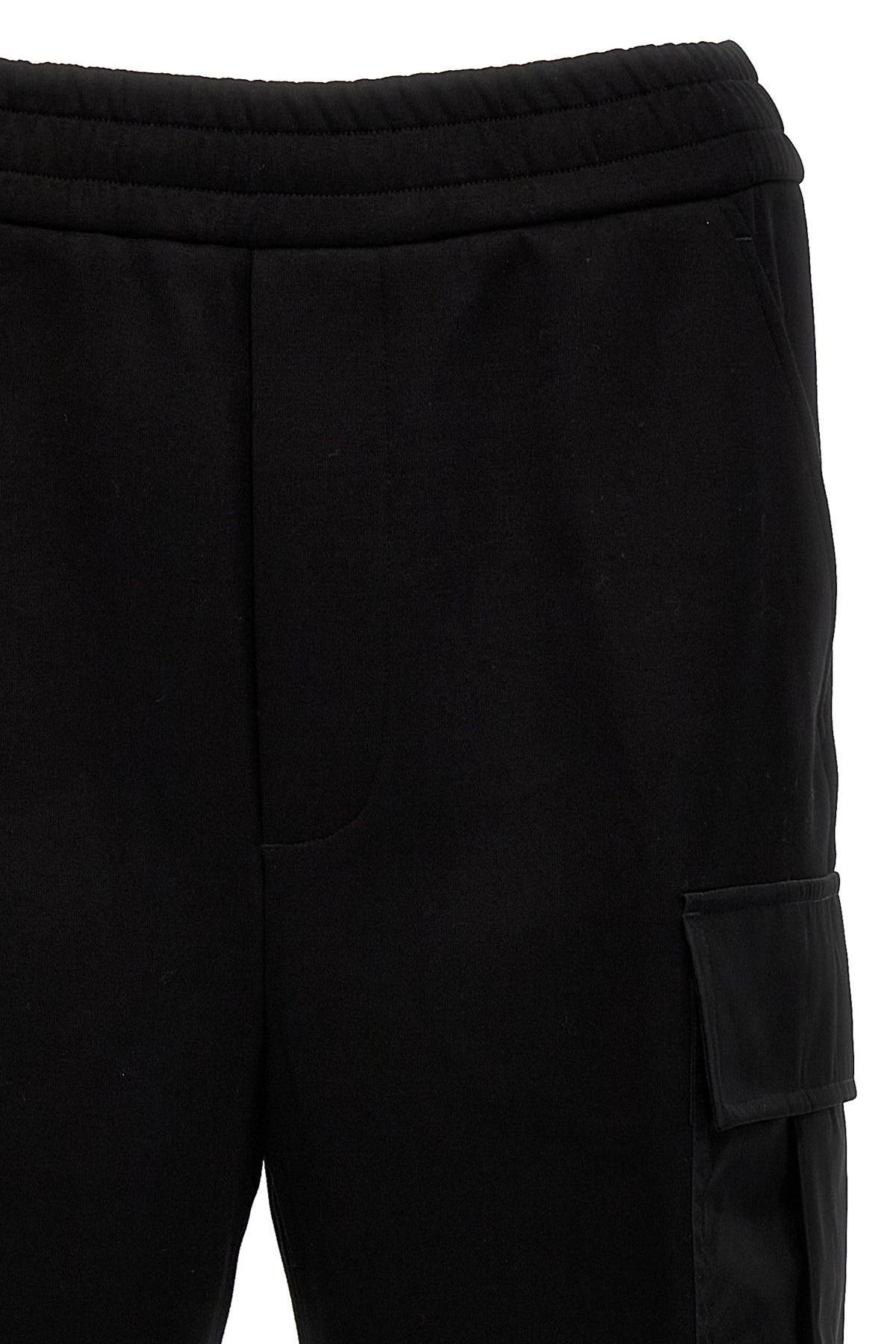Prada Nylon Insert Cargo Joggers