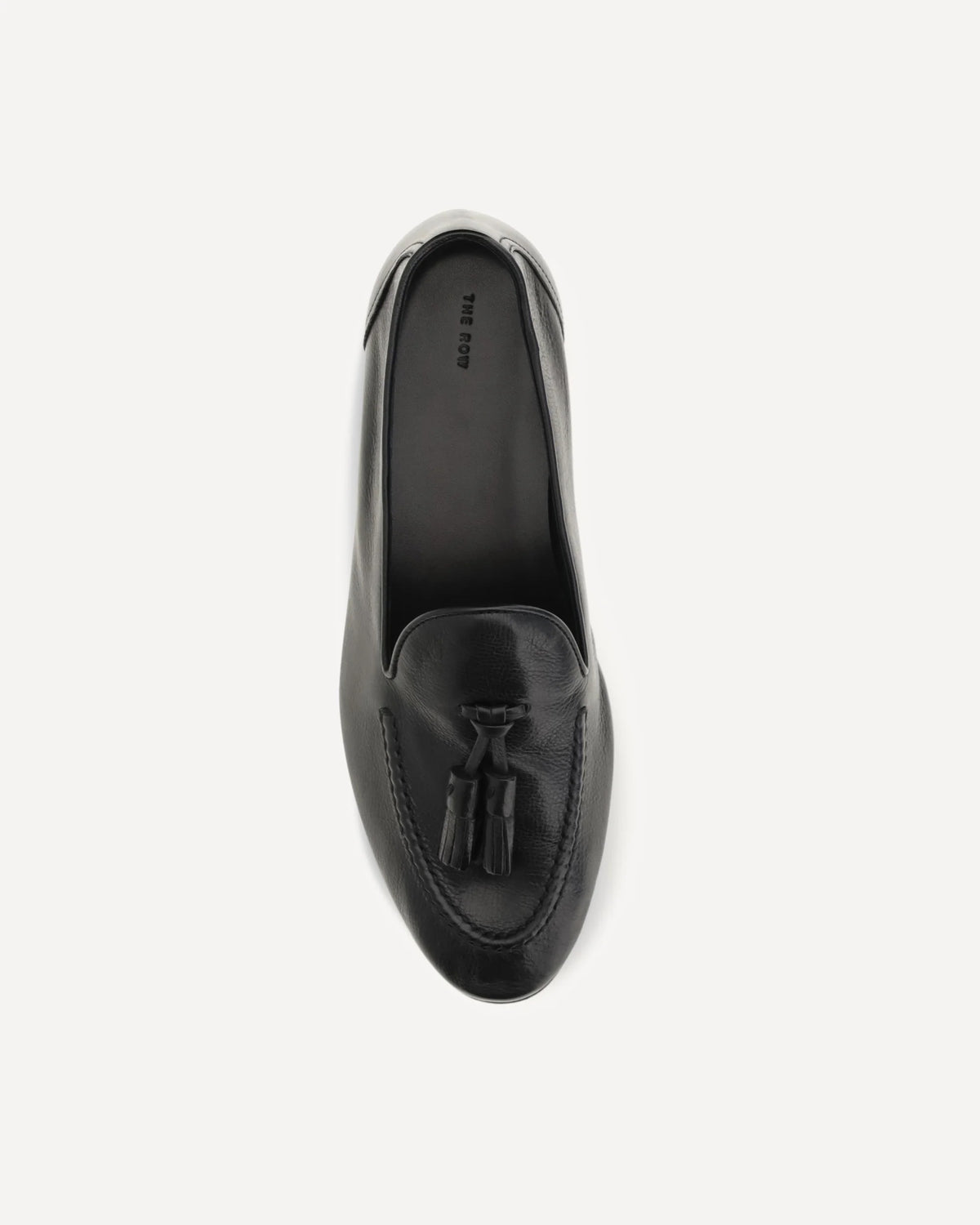 The Row Caden Leather Loafers