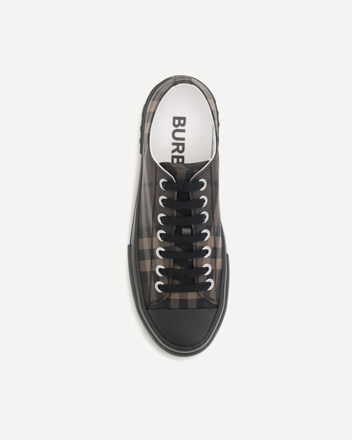 Burberry Jack Check Nylon-Blend Sneakers