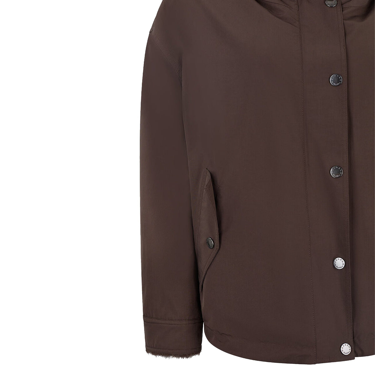 Max Mara Zanna Reversible Faux Fur Jacket