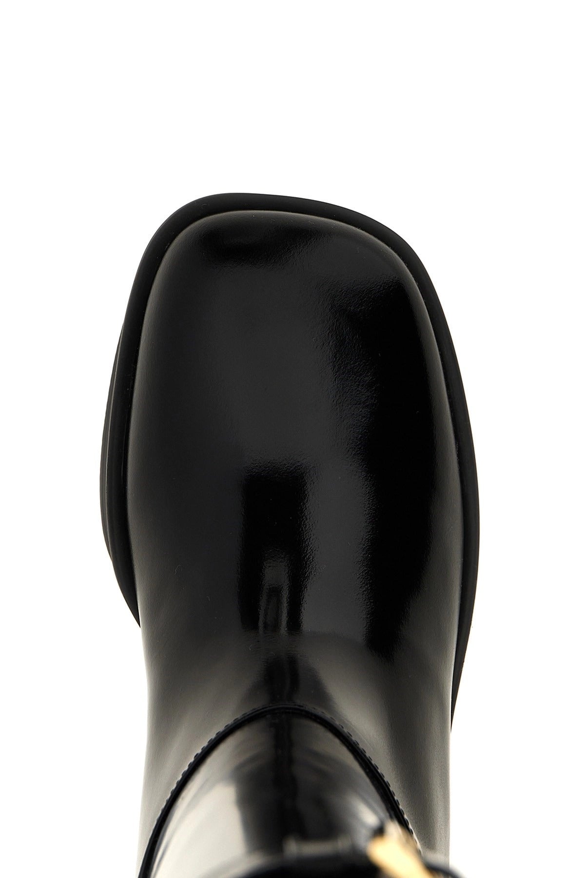 Prada Equal Brushed Leather Boots