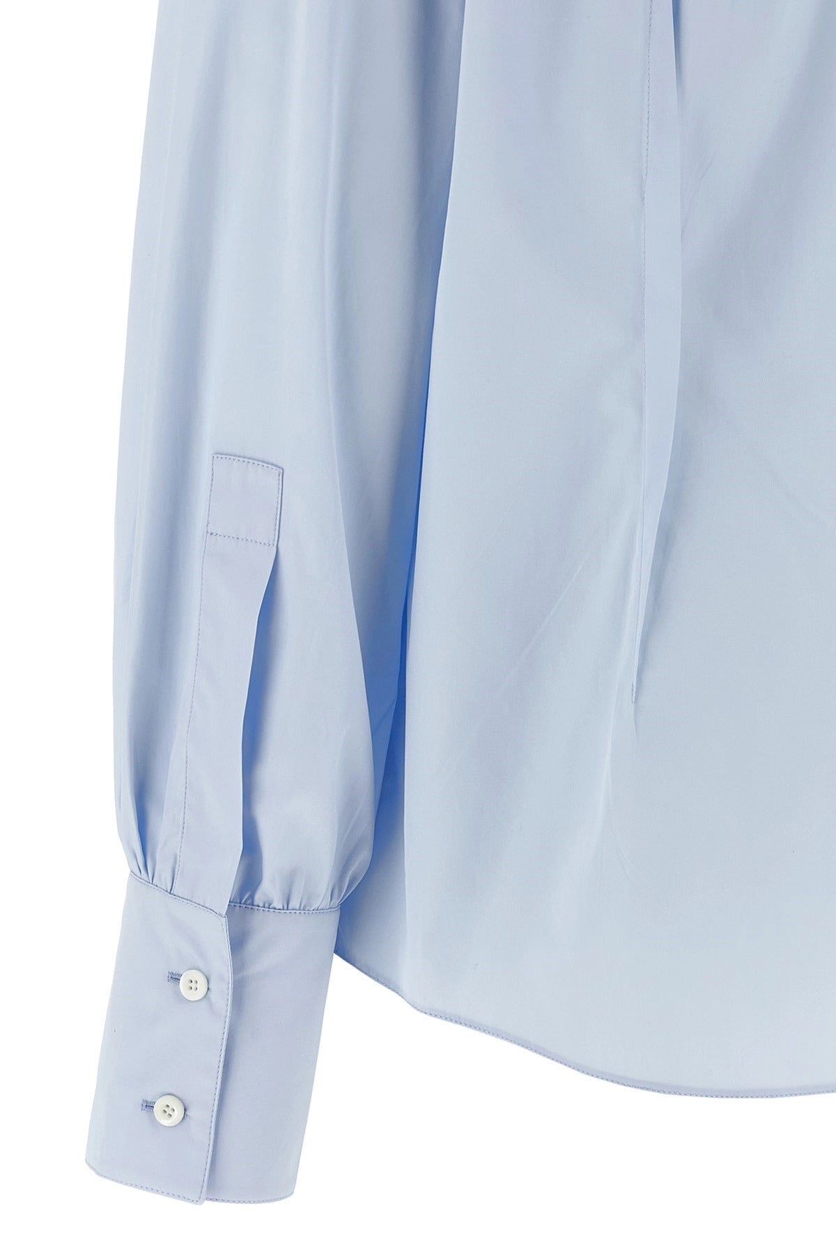 Prada Lavallière Collar Shirt