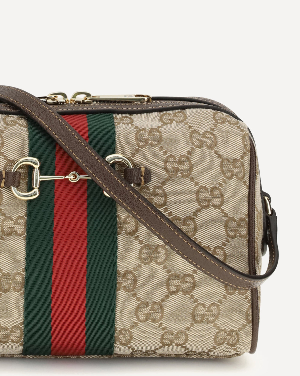 Gucci Small Horsebit Web Camera Bag
