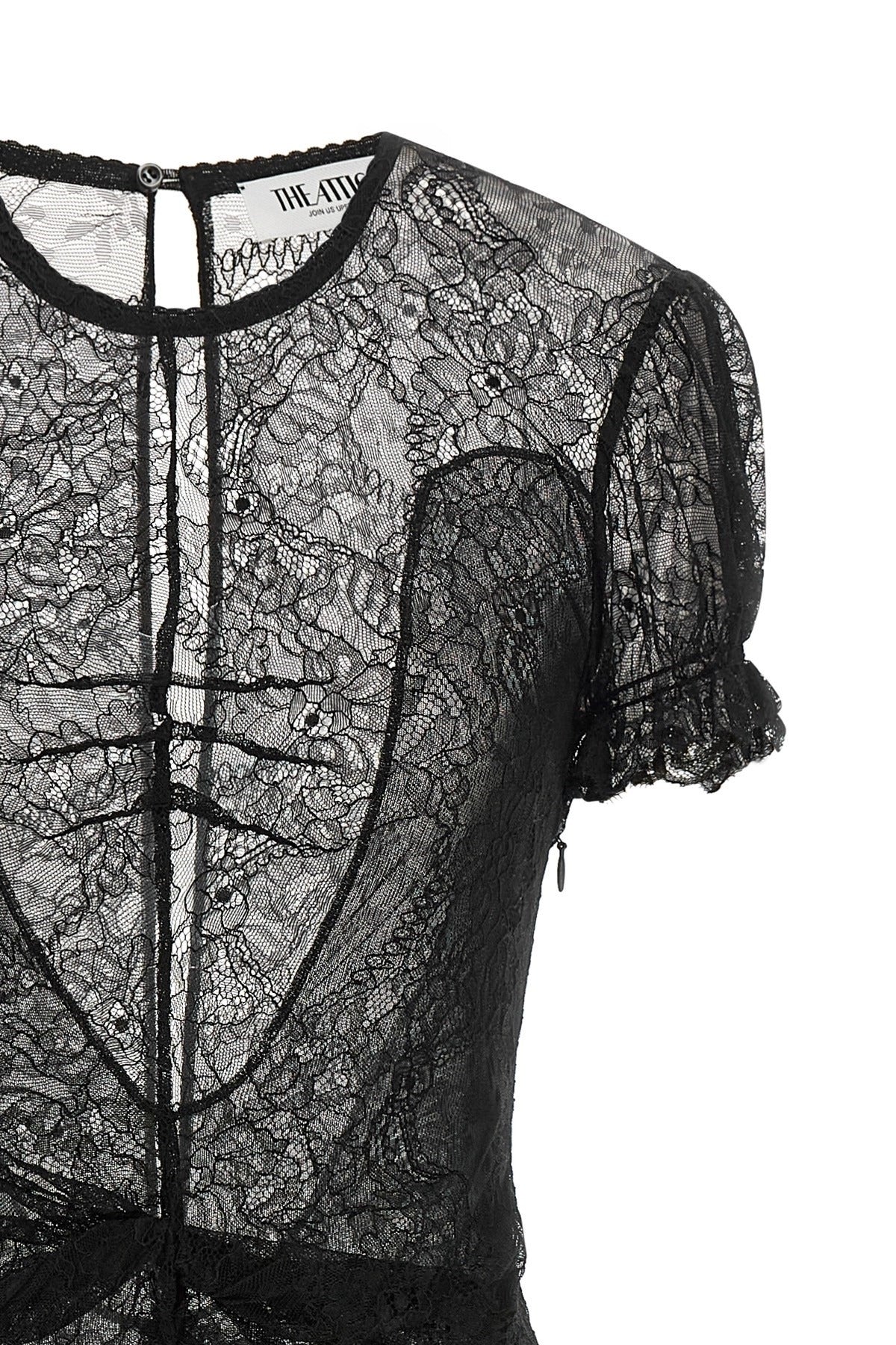 The Attico Lace Mini Dress