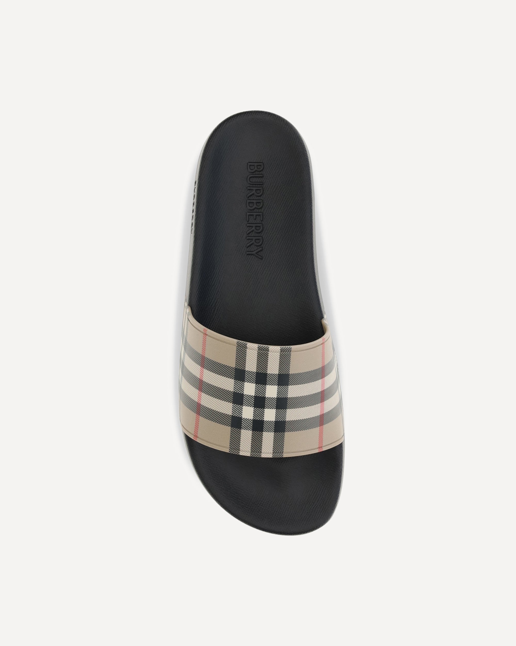 Burberry Check Slides