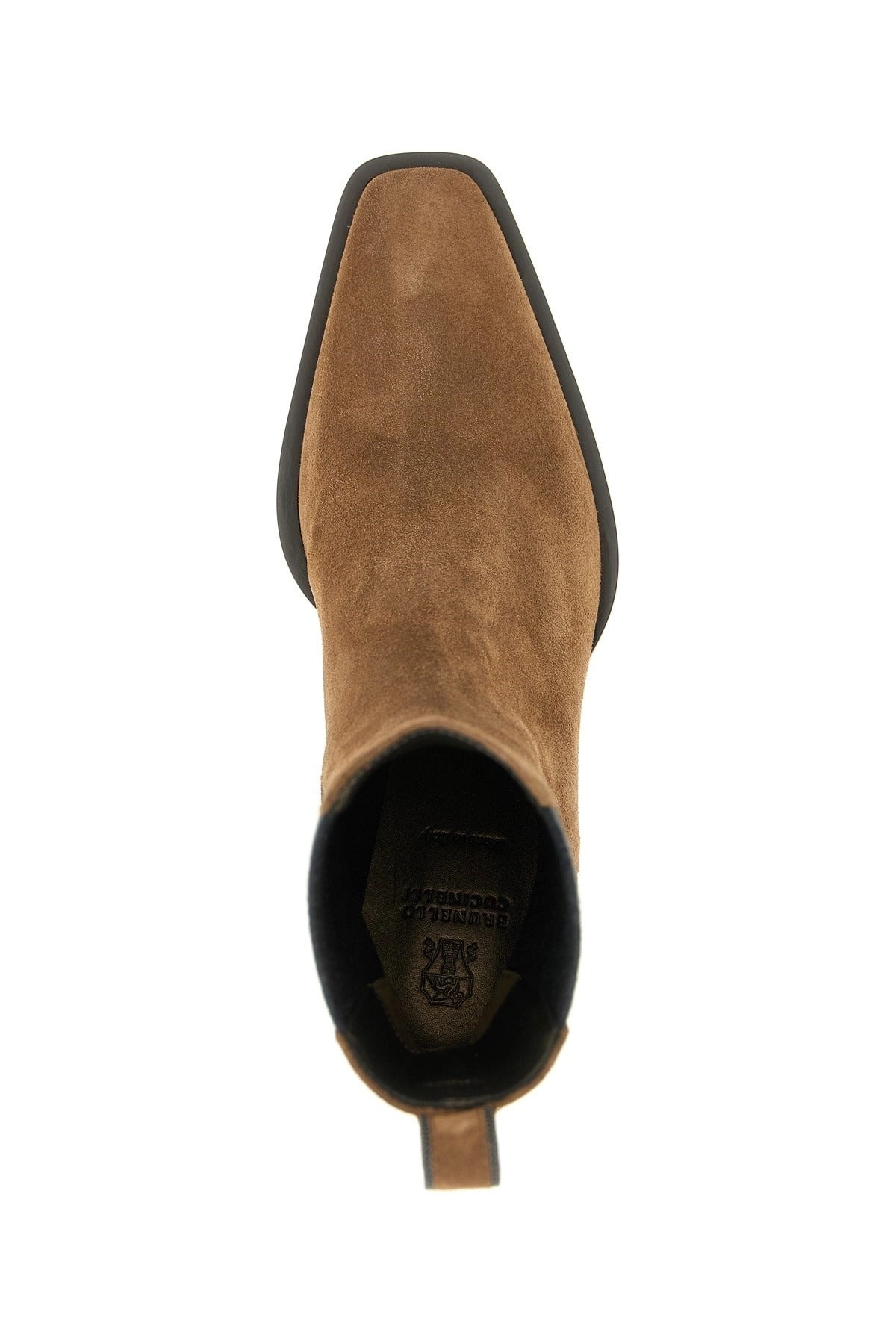 Brunello Cucinelli Precious Loop Detail Ankle Boots