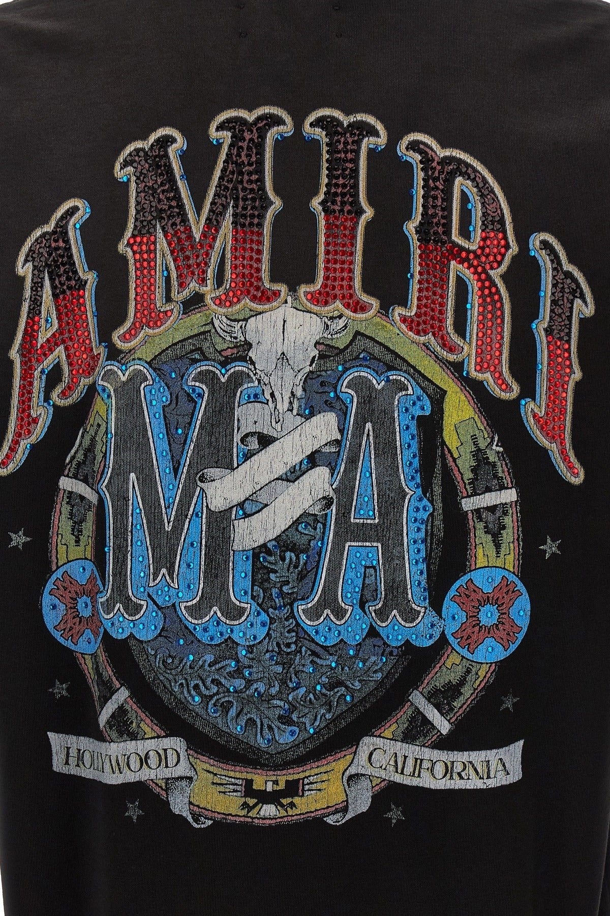 Amiri Crystal Hollywood T-Shirt
