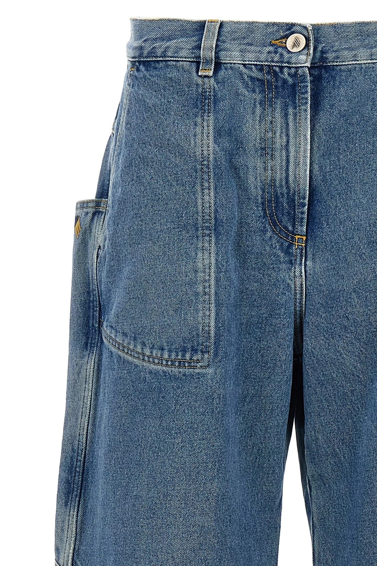 The Attico Maxi Pocket Jeans