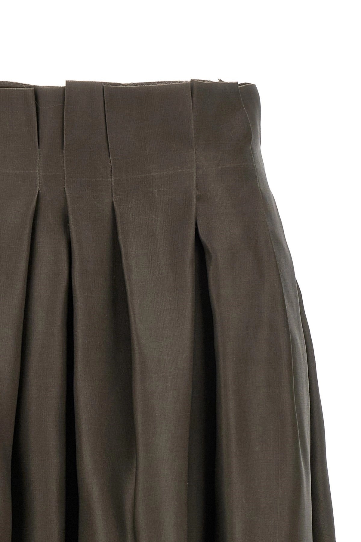 Khaite Astrid Midi Skirt
