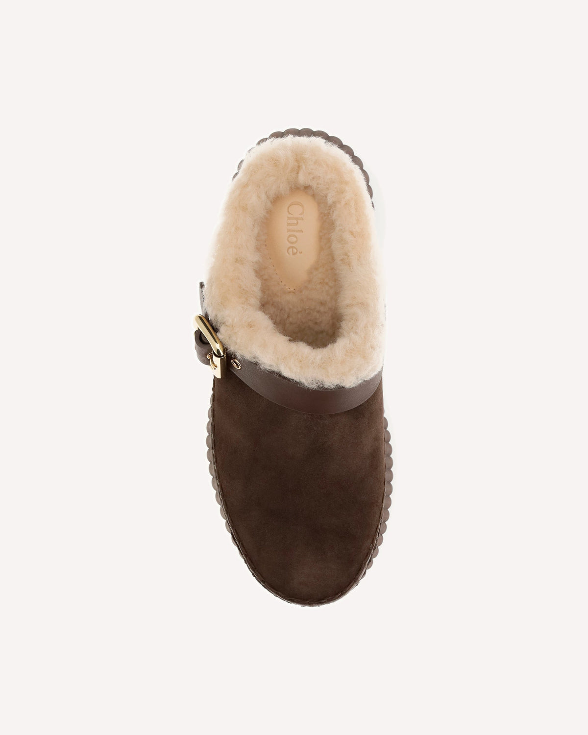 Chloé Nama Wedge Mules