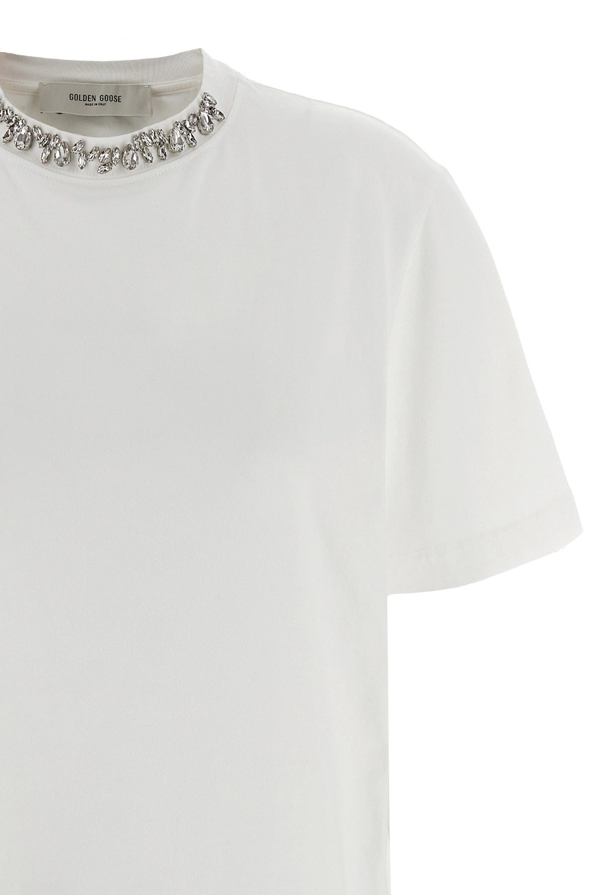 Golden Goose Crystal Crew Neck T-Shirt