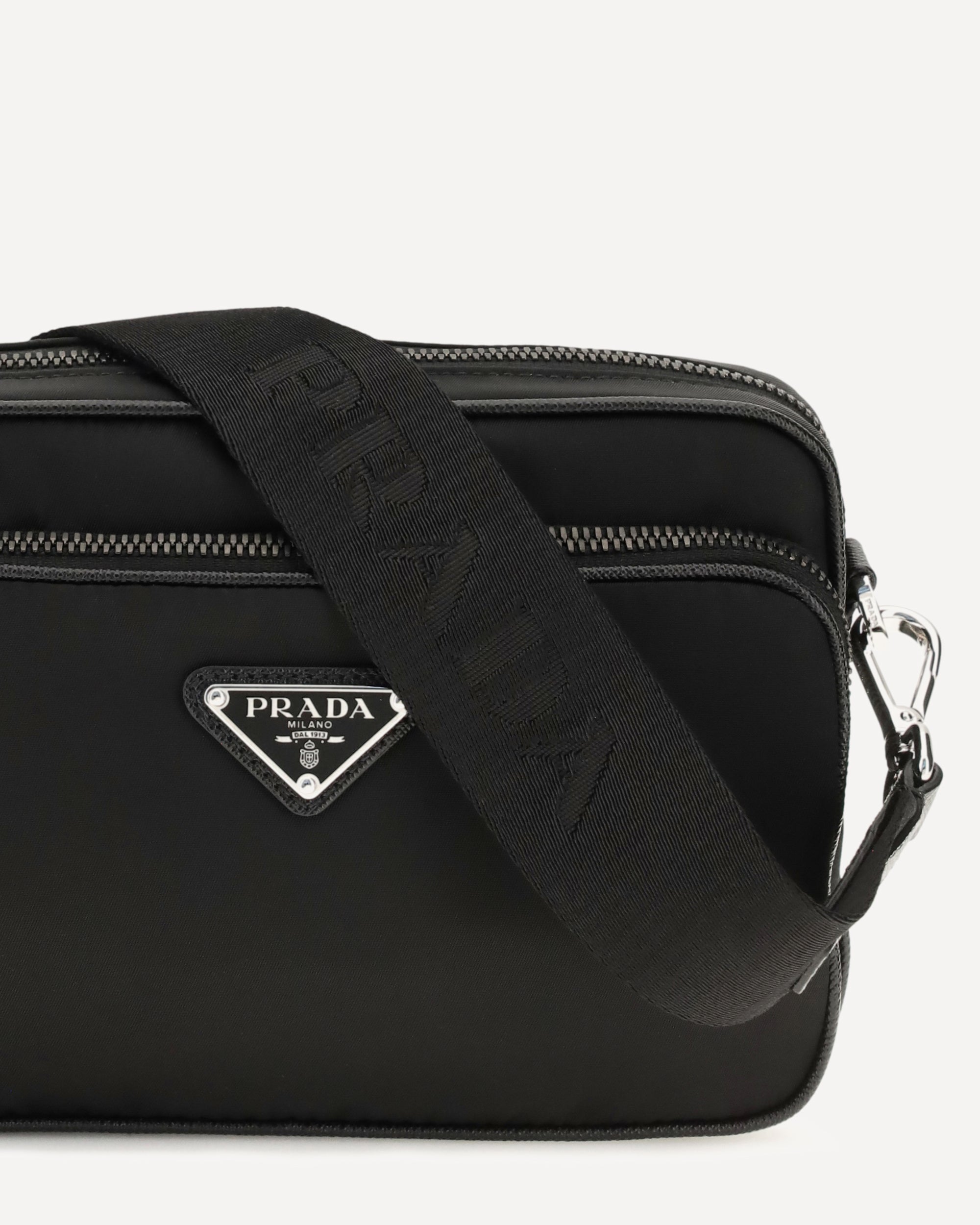 Prada Sac porté épaule Prada Re-Nylon en cuir Saffiano