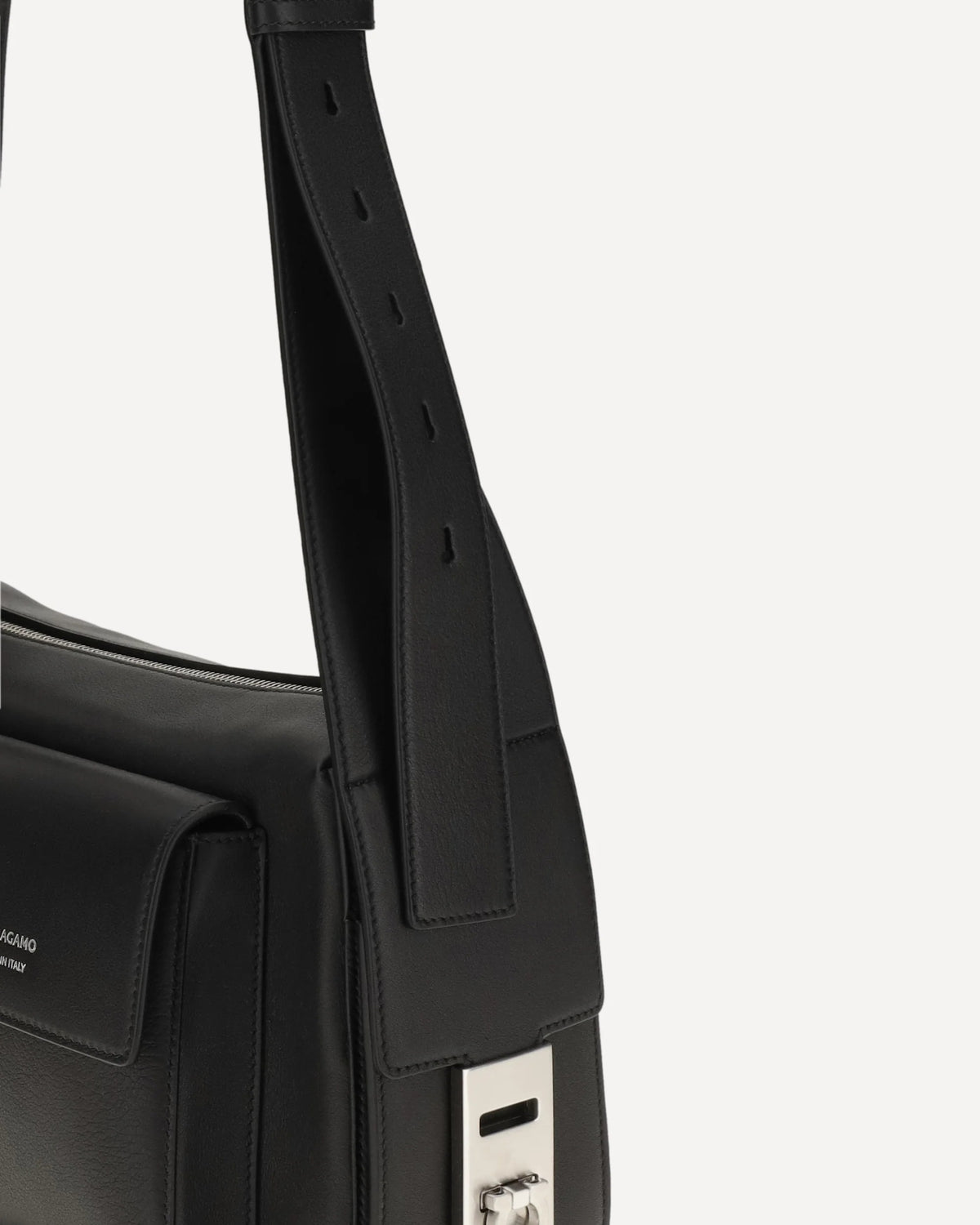 Ferragamo Hug Buckle Utility Shoulder Bag
