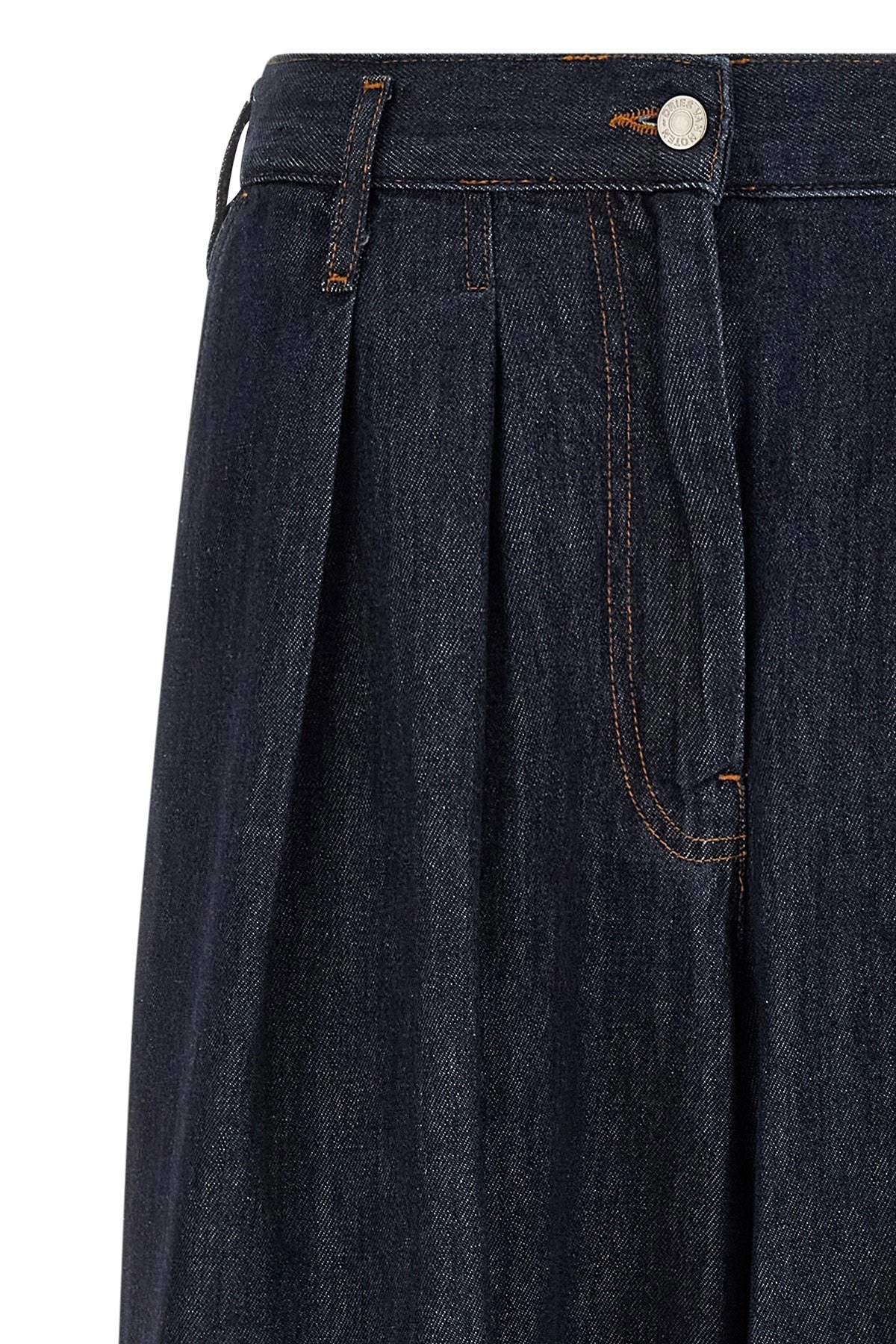 Dries Van Noten Pamplona Wide-Leg Jeans