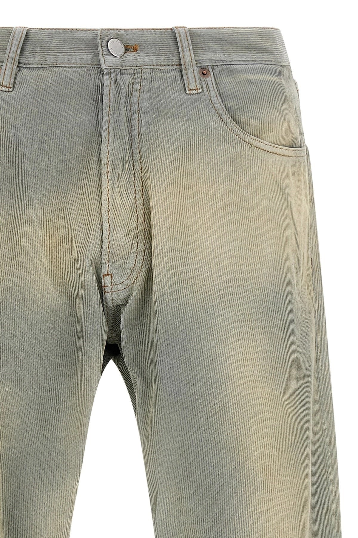 Prada Stonewashed Corduroy Trousers