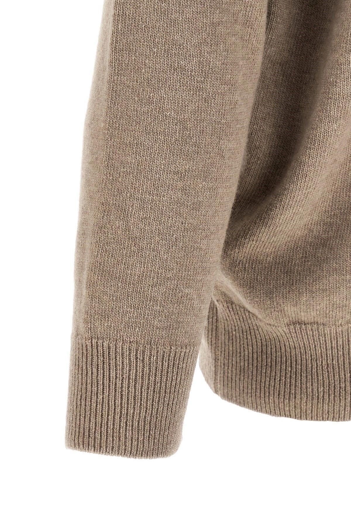 Jil Sander Mélange Wool Turtleneck Sweater