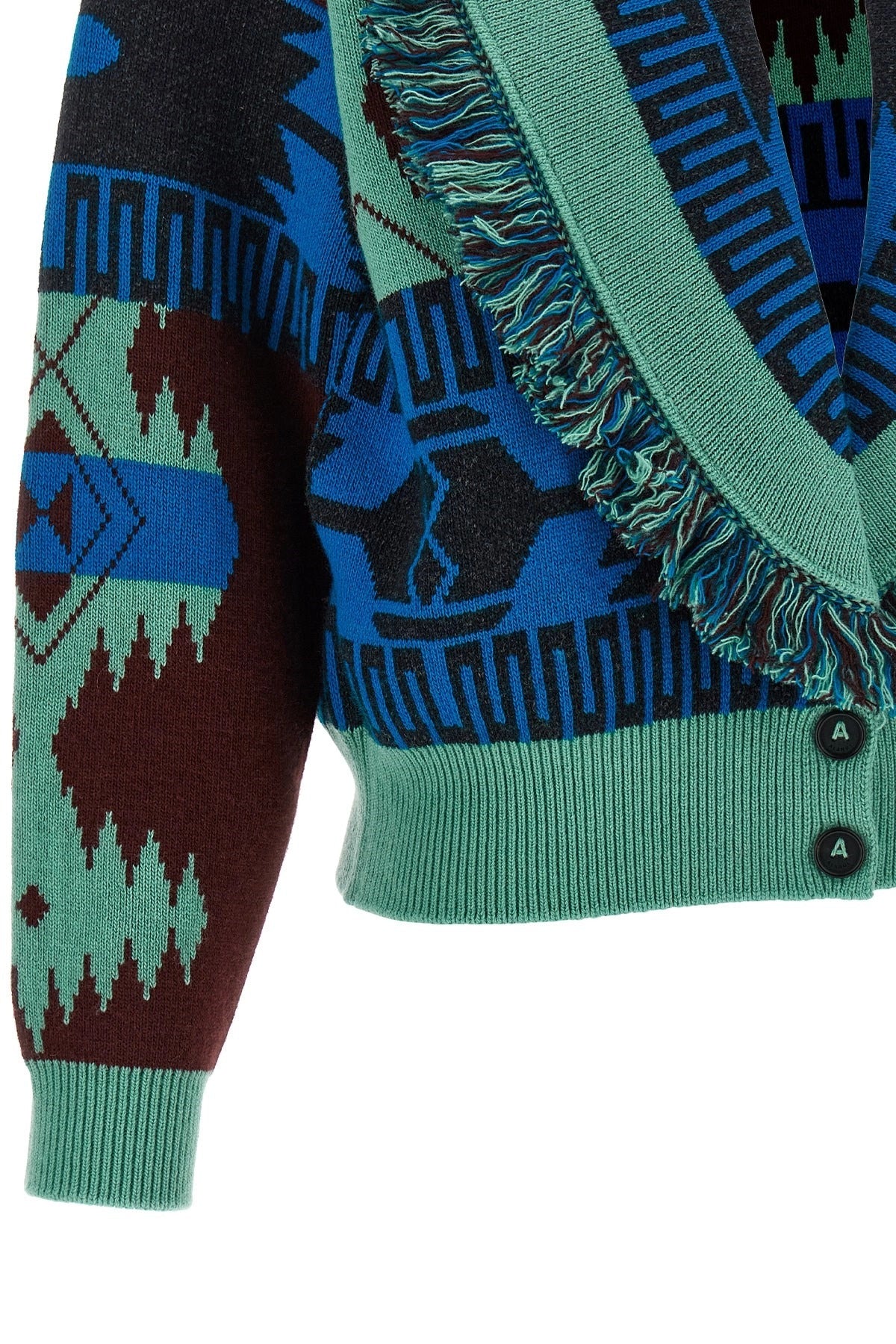 Alanui Icon Thistles Cardigan Bomber