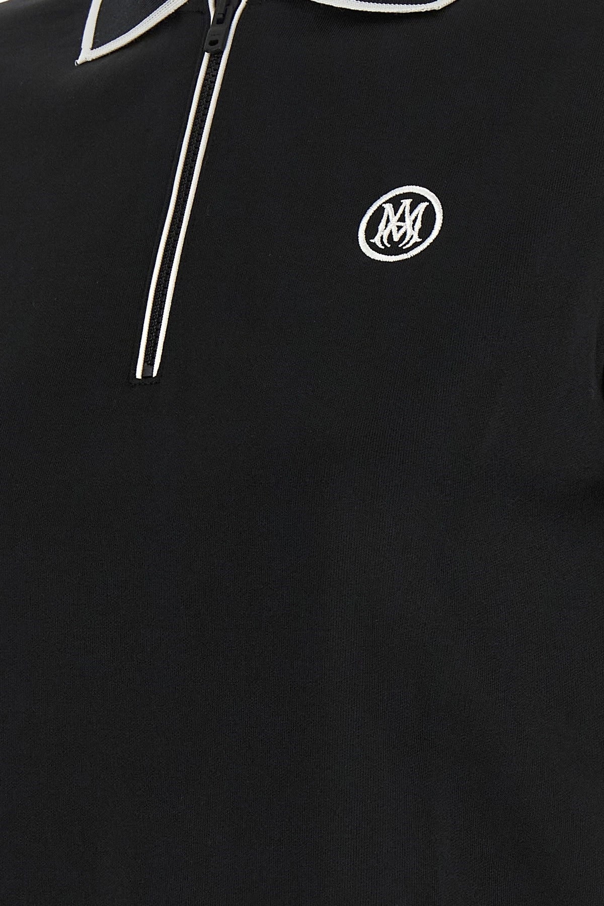 Amiri Zipped Polo Shirt