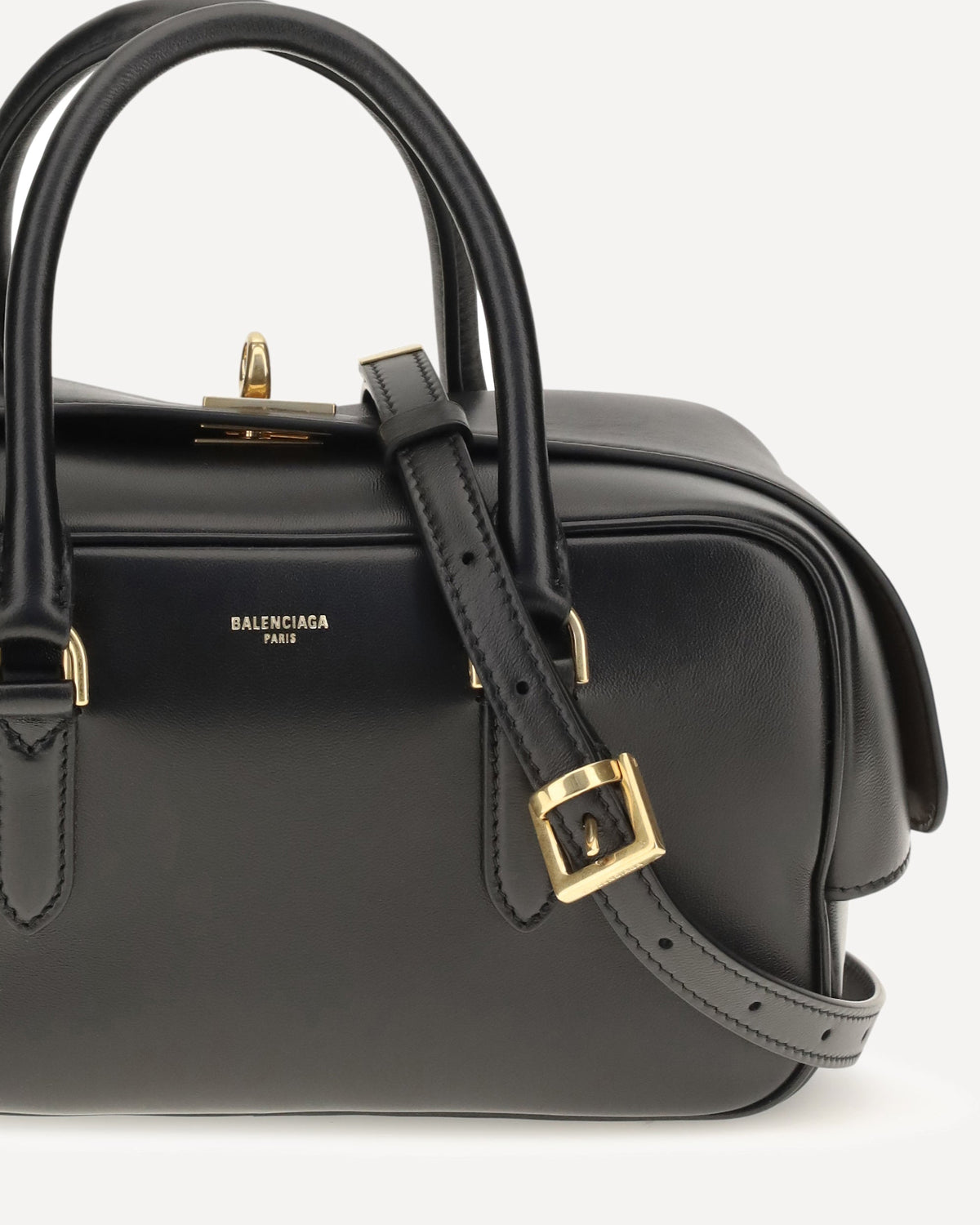 Balenciaga Small Le 7 Bowling Handbag