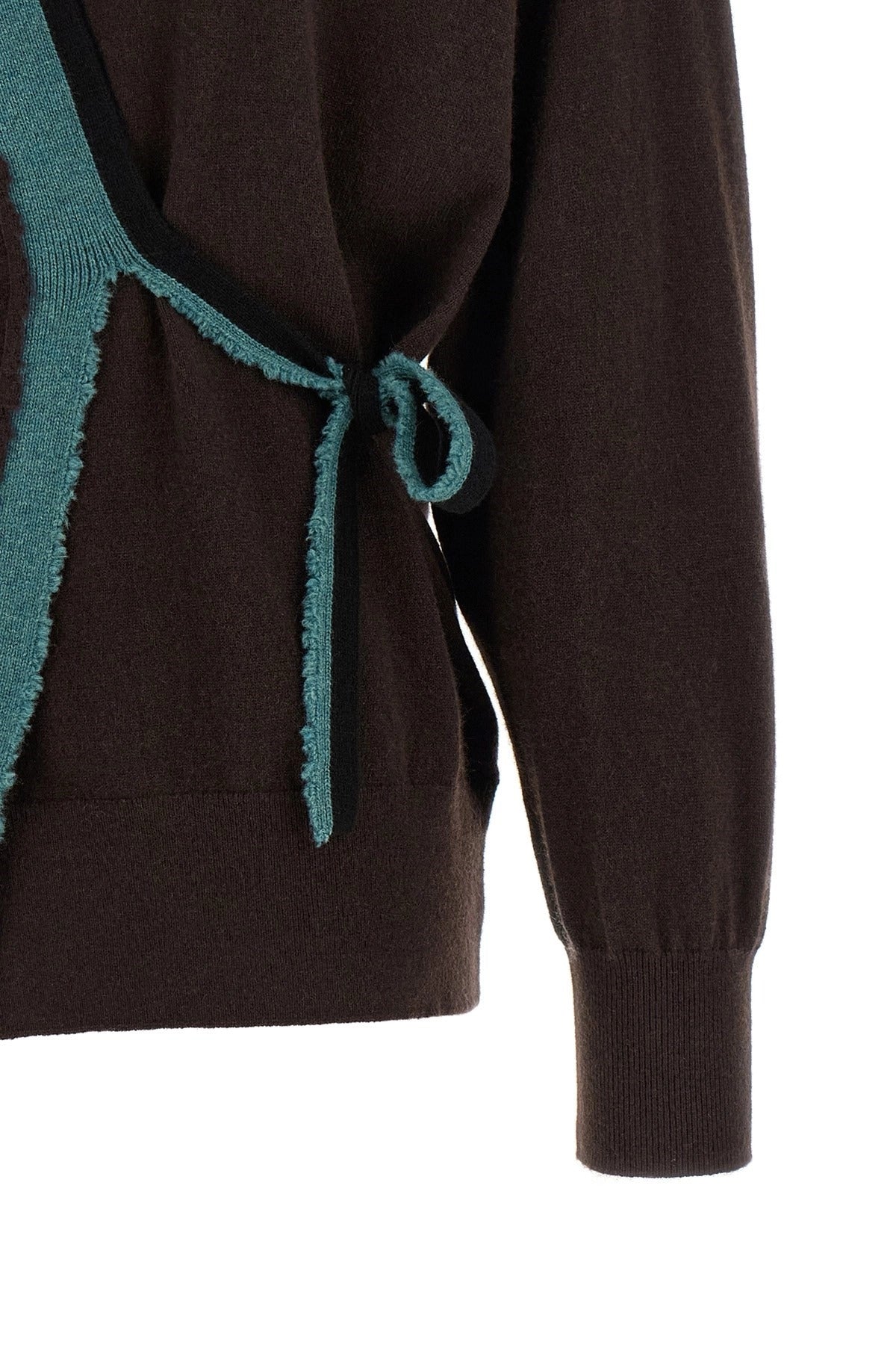 Dries Van Noten Toma Crossed Closure Cardigan