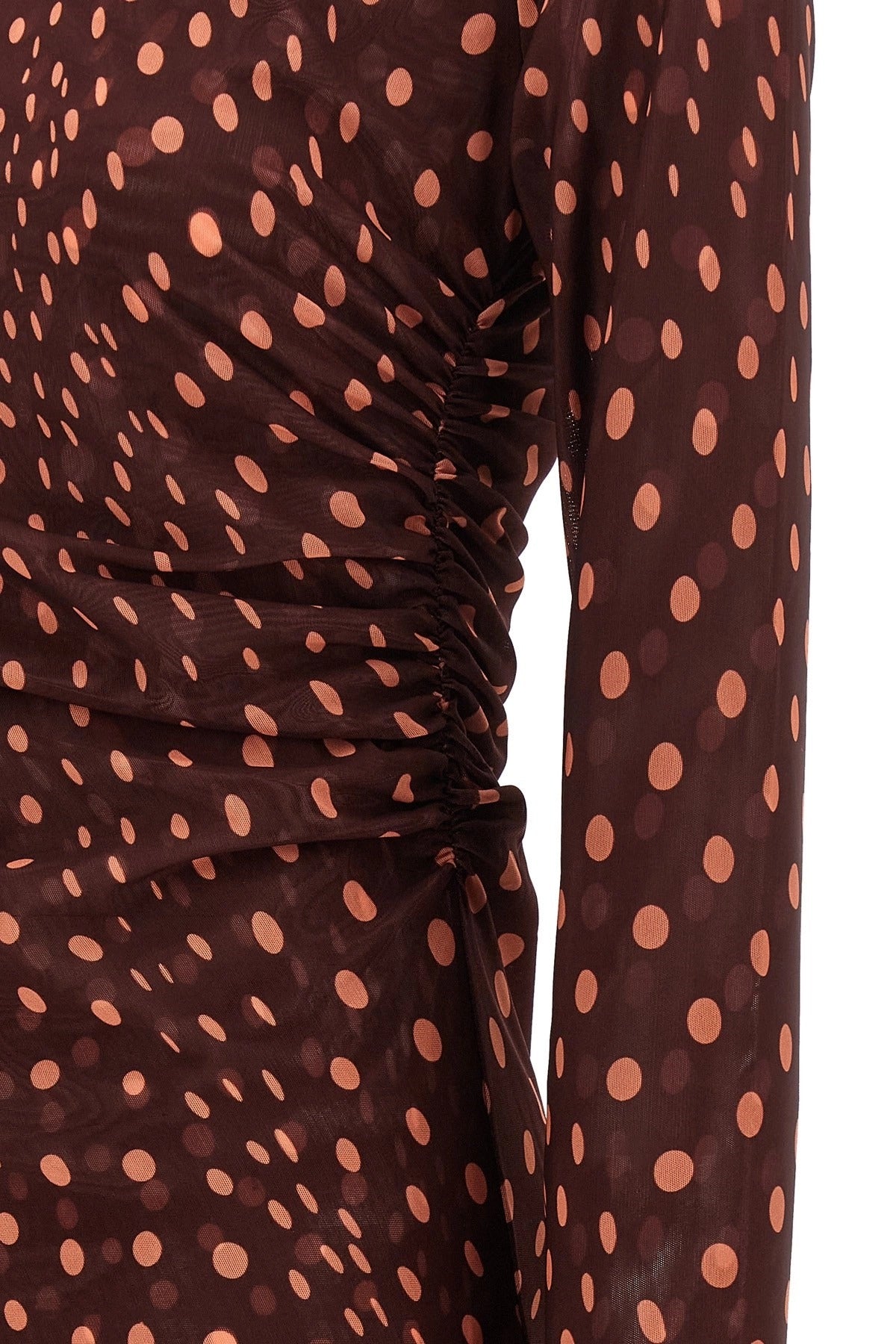 Stella McCartney Polka Dot Mesh Dress