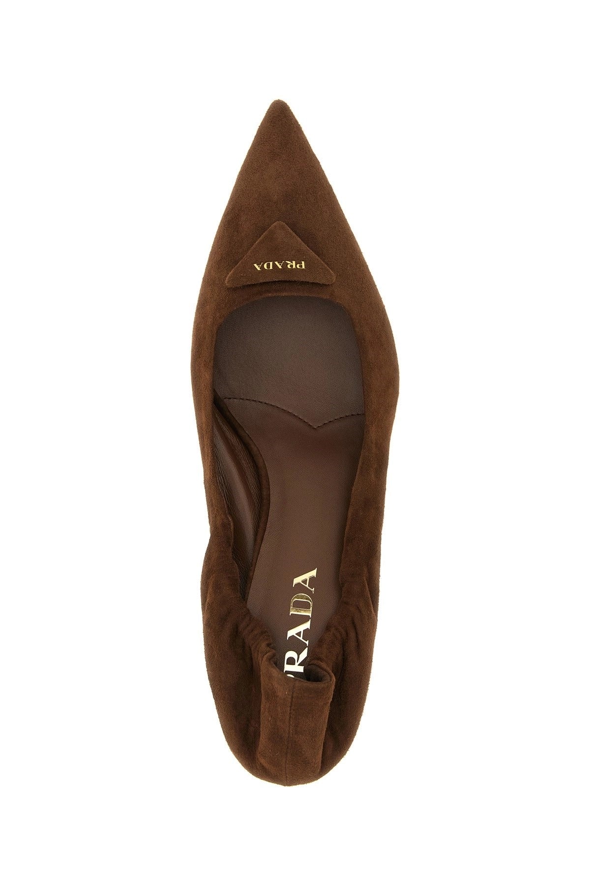 Prada Suede Pointed Pumps