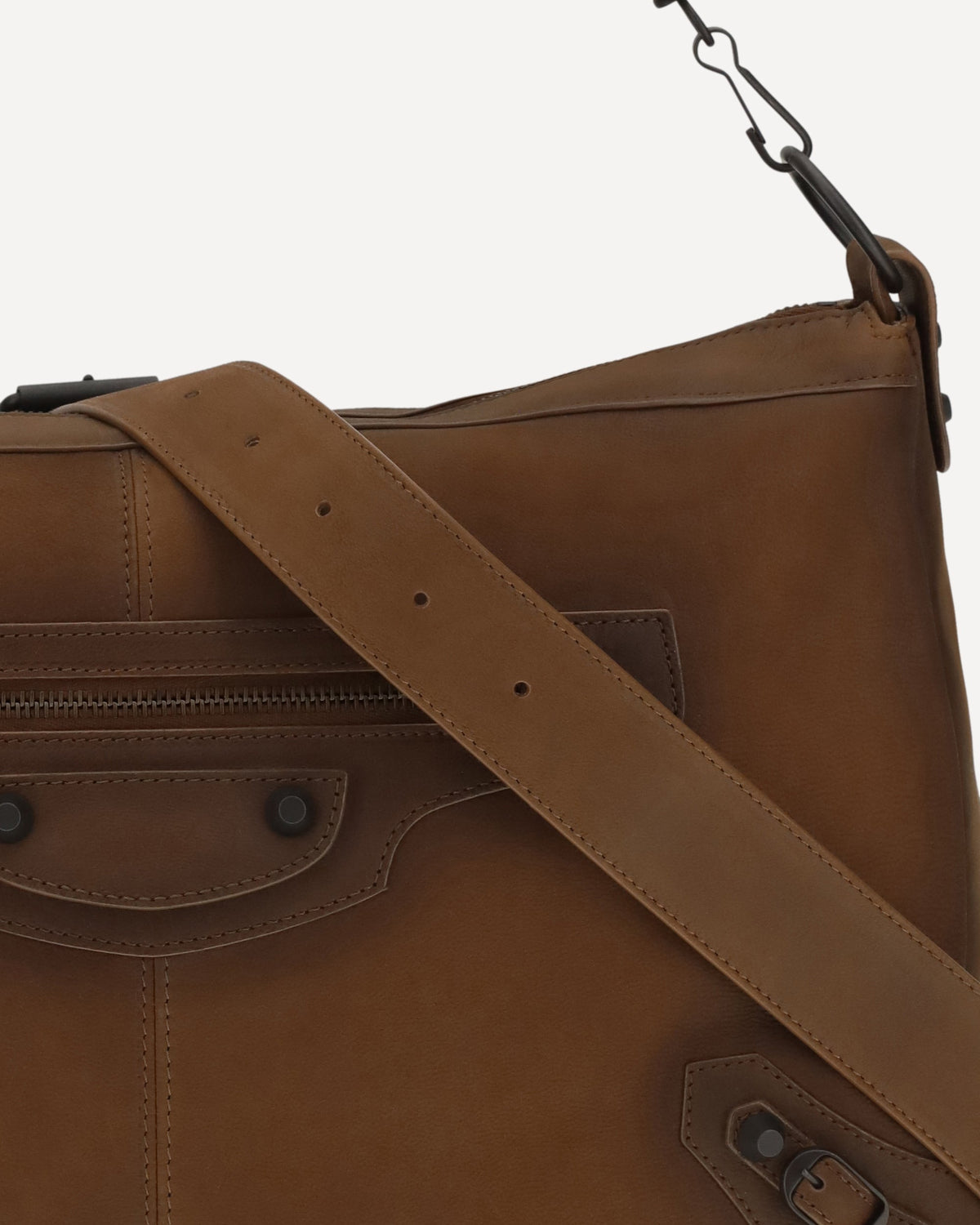 Balenciaga Medium Le City Moto Shoulder Bag
