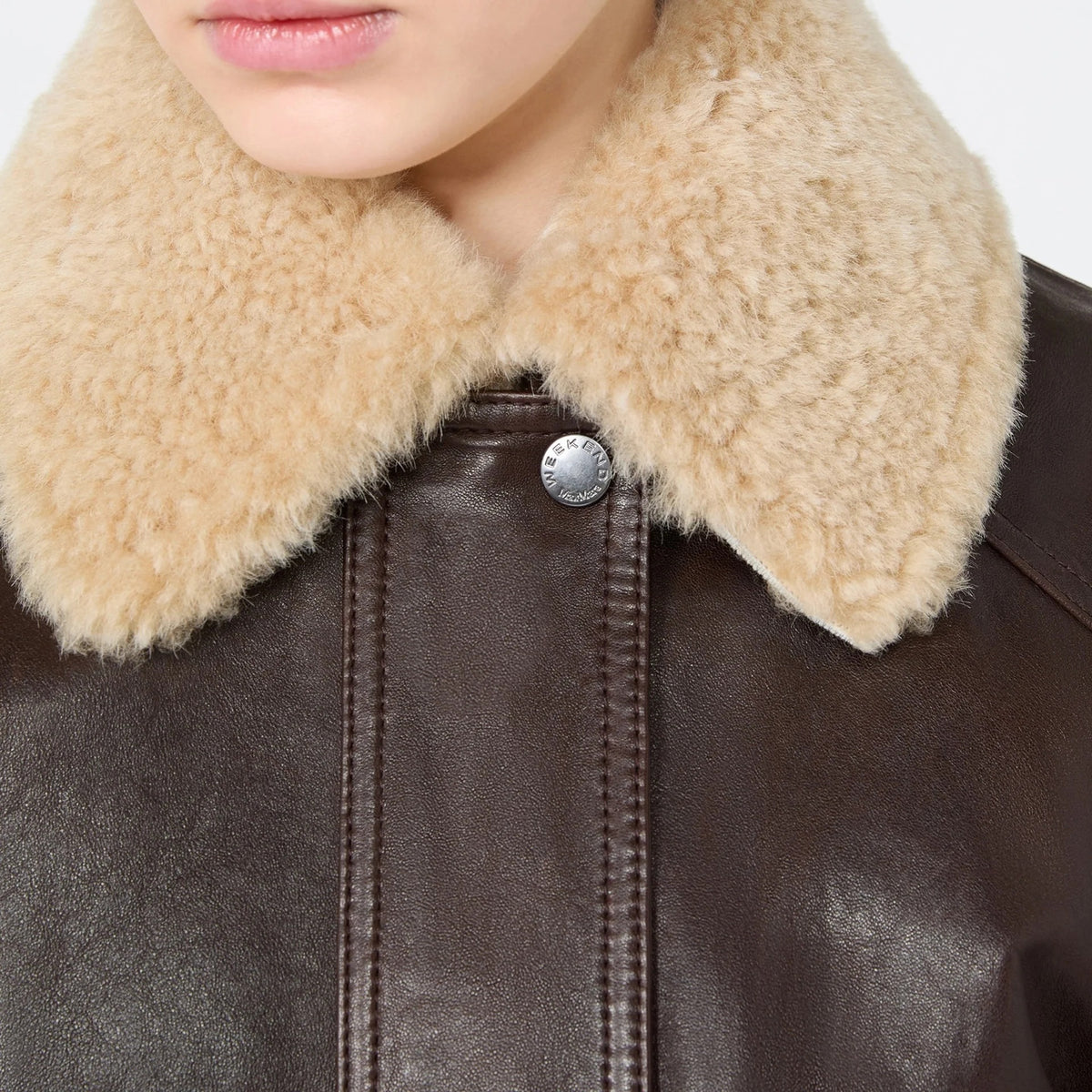Max Mara Calata Leather Jacket