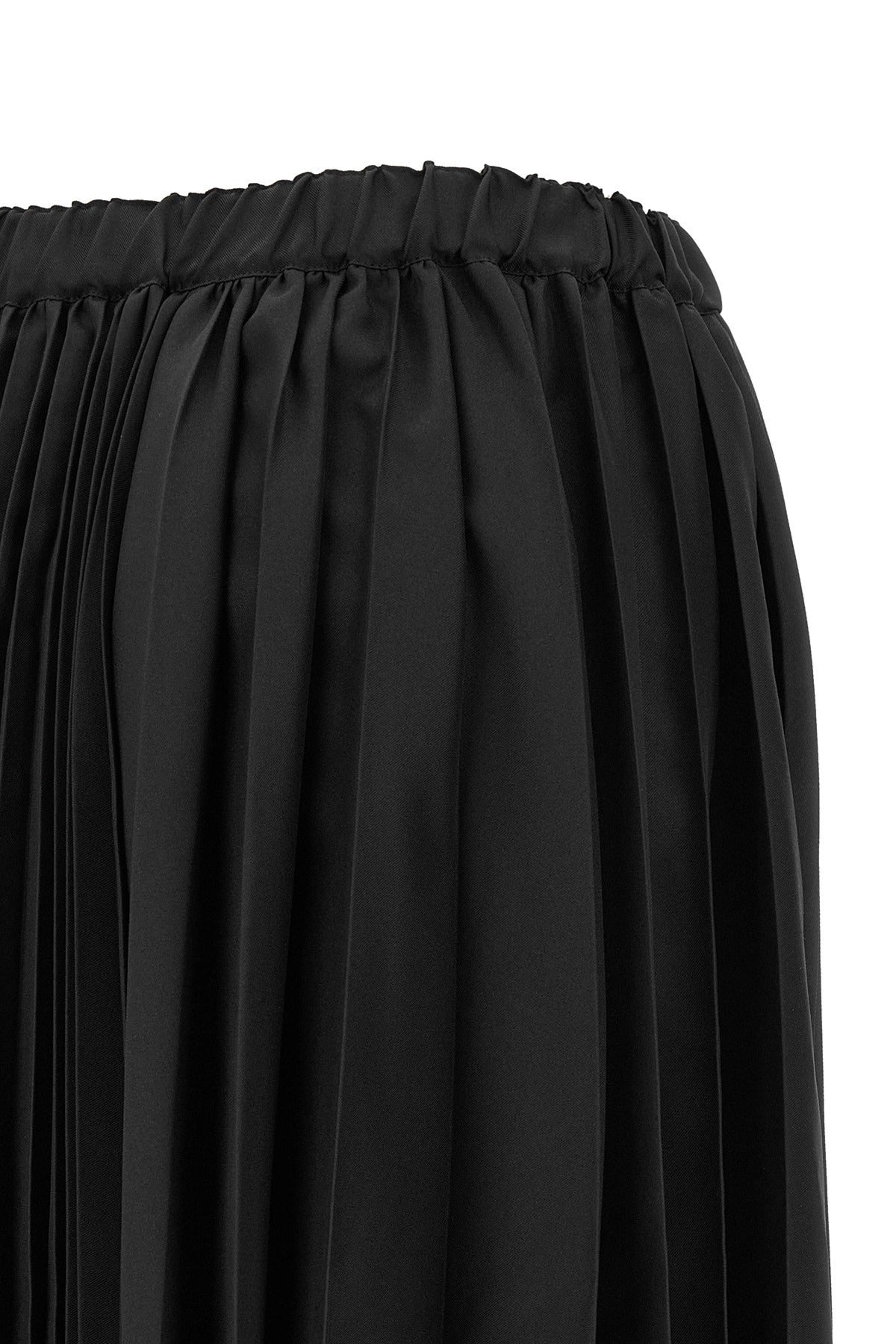 Comme Des Garçons Asymmetrical Pleated Skirt