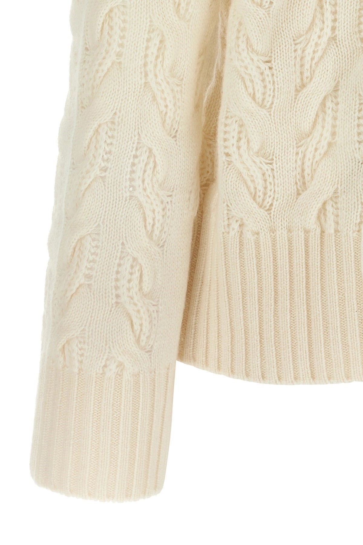 Max Mara Colle Half-Zip Sweater