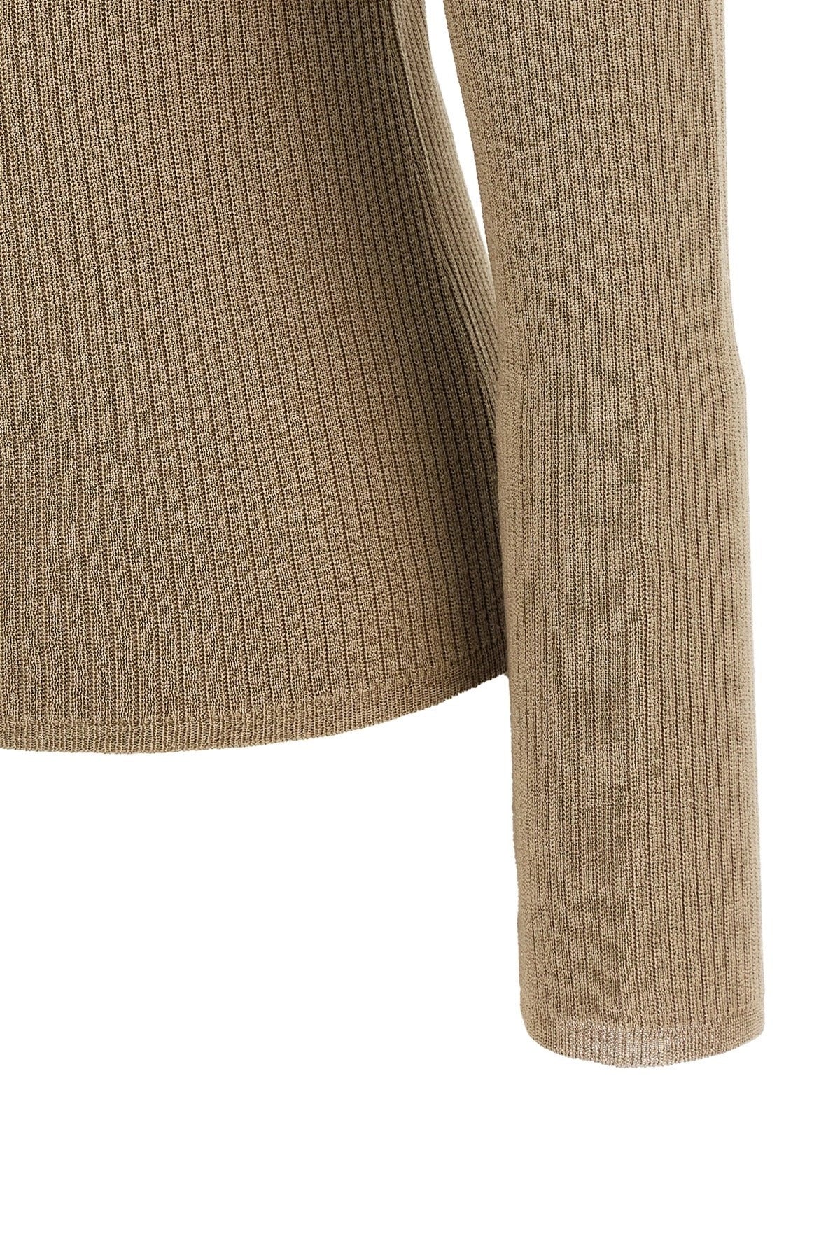 Max Mara Gergo Ribbed Polo Sweater