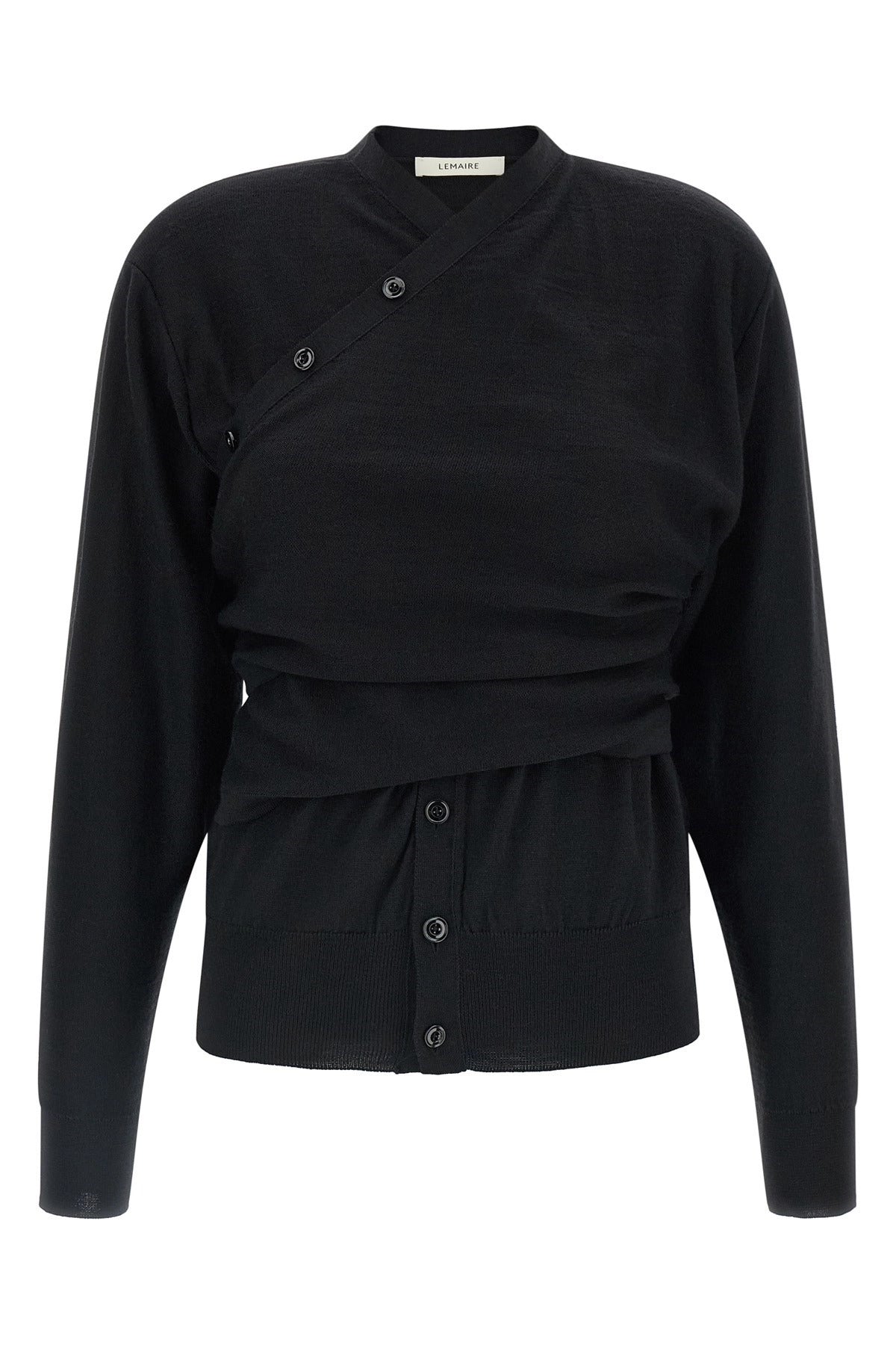 Lemaire Trompe L'Oeil Construction Cardigan