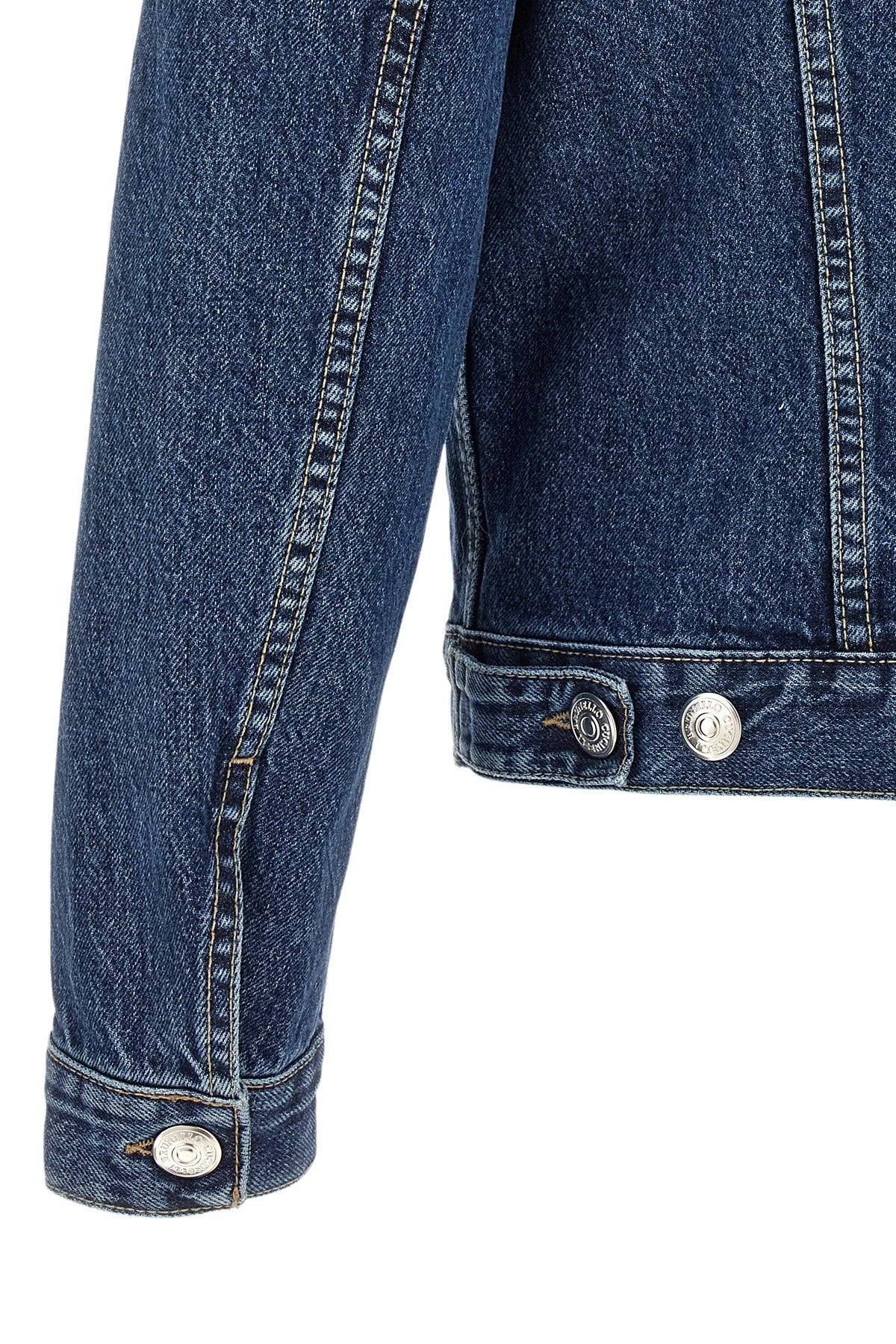Brunello Cucinelli Denim Suede Jacket