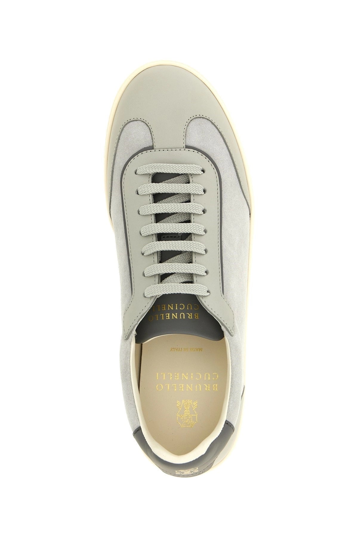 Brunello Cucinelli Leather Suede Sneakers