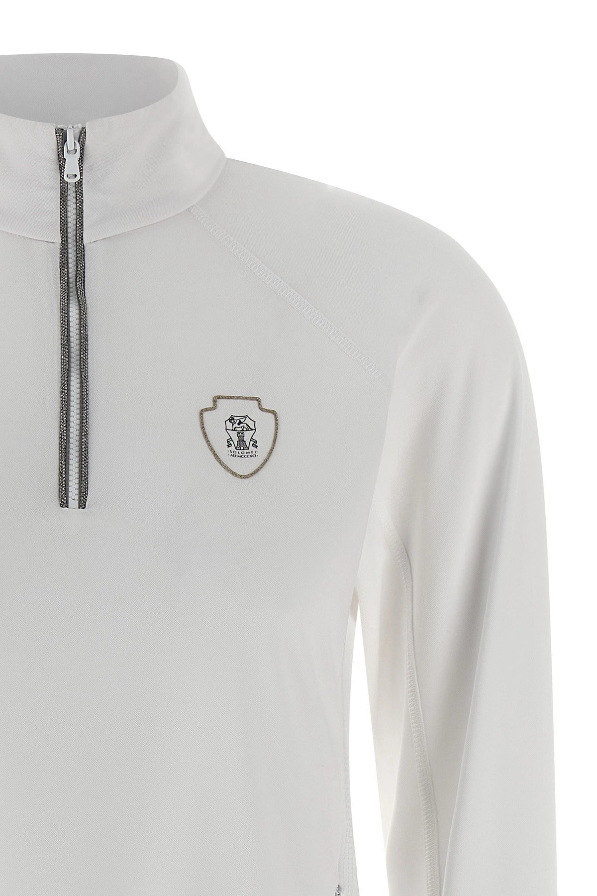 Brunello Cucinelli Precious Half Zip Sweater