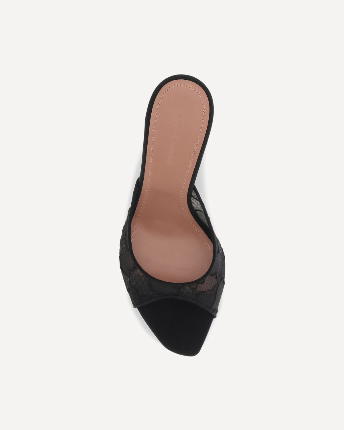 Amina Muaddi Alexa Lace Sandals