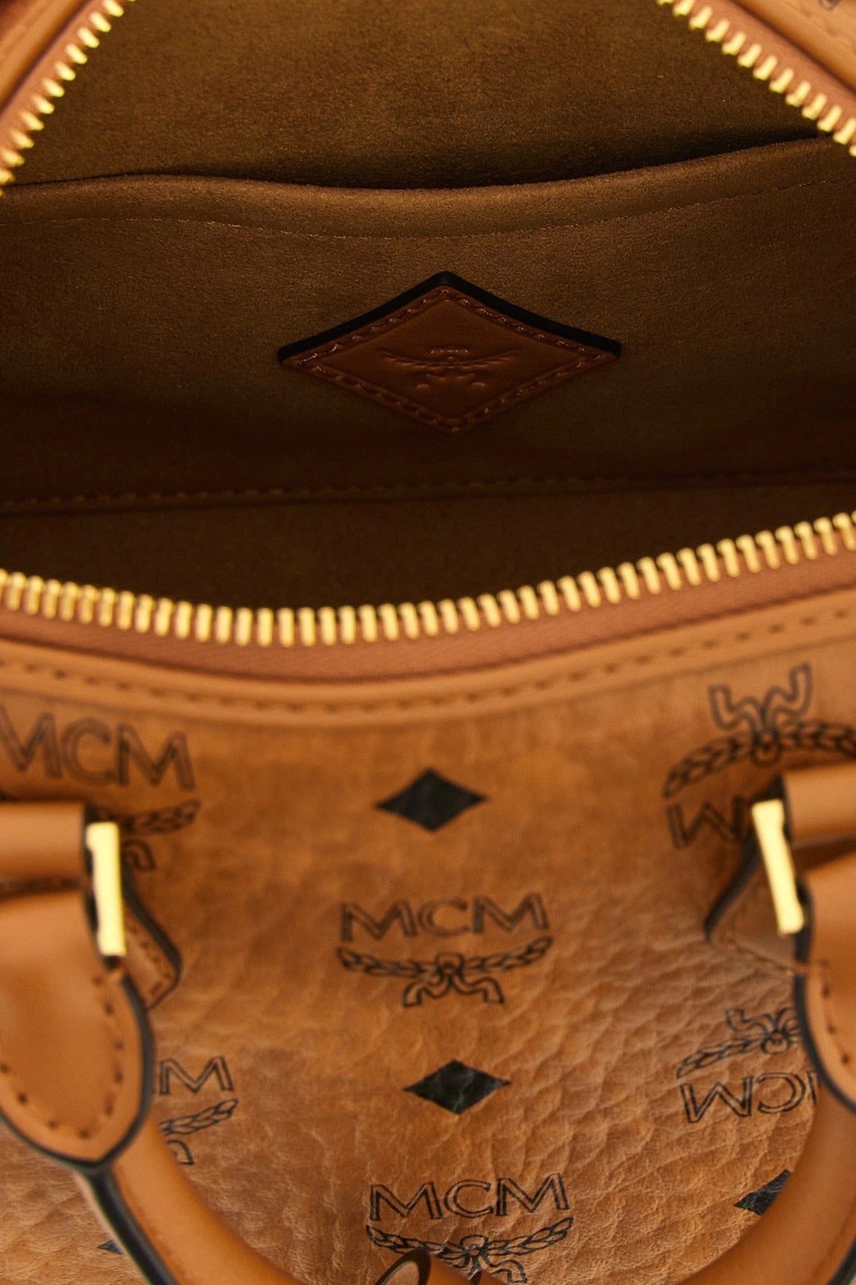 MCM Ella Boston Small Handbag